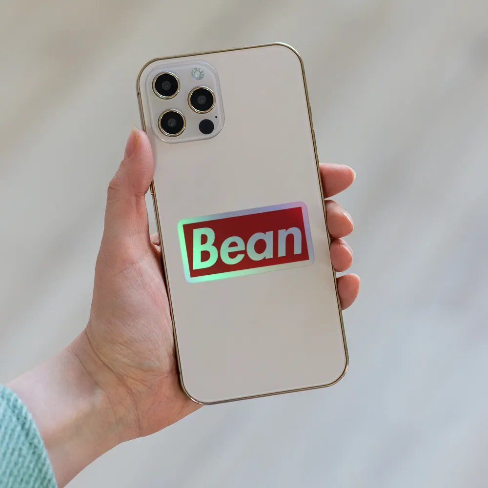Bean Holographic Sticker product image (6)