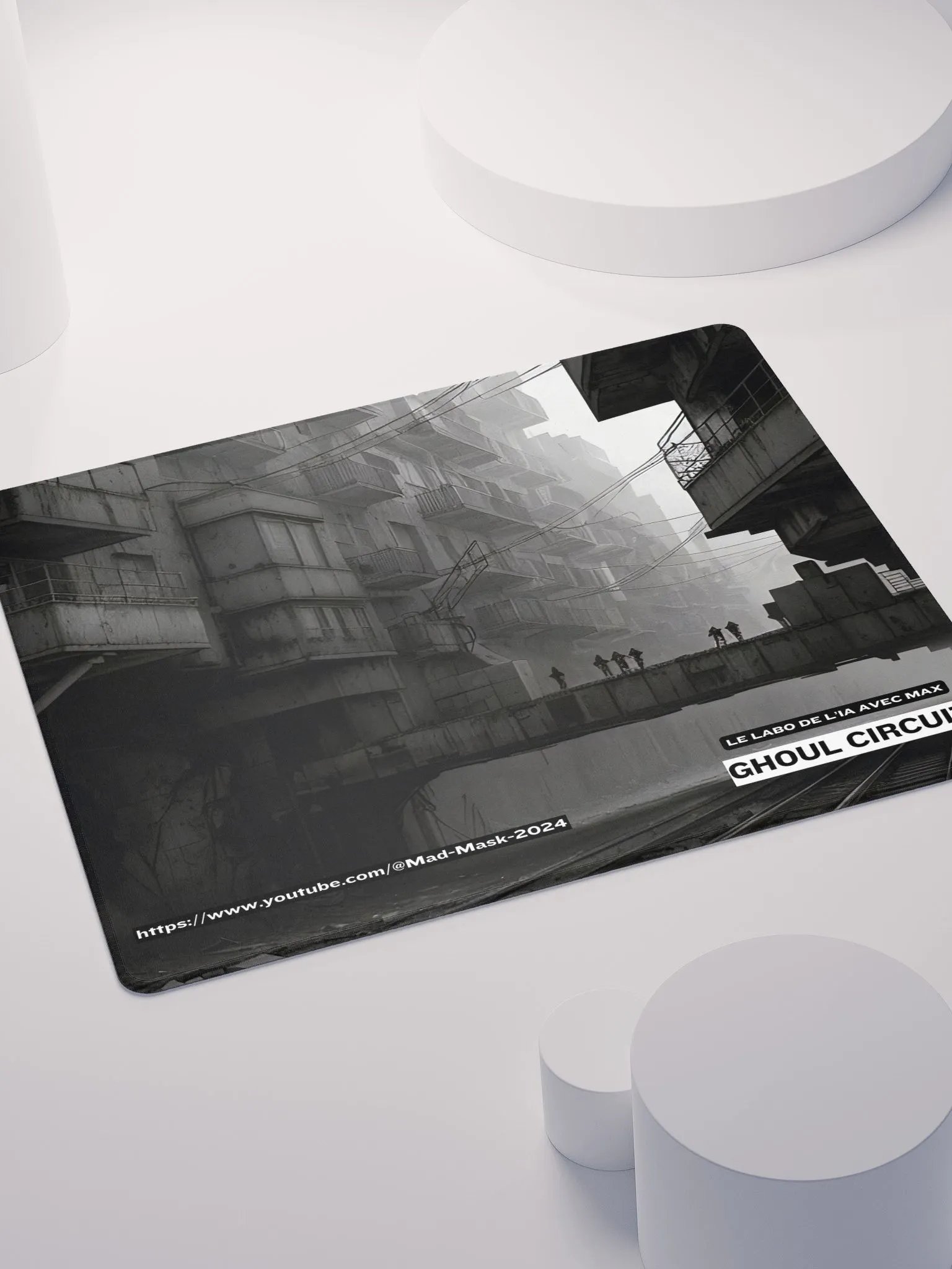 Mouse Pad Gaming Ghoul Circuit product image (4)