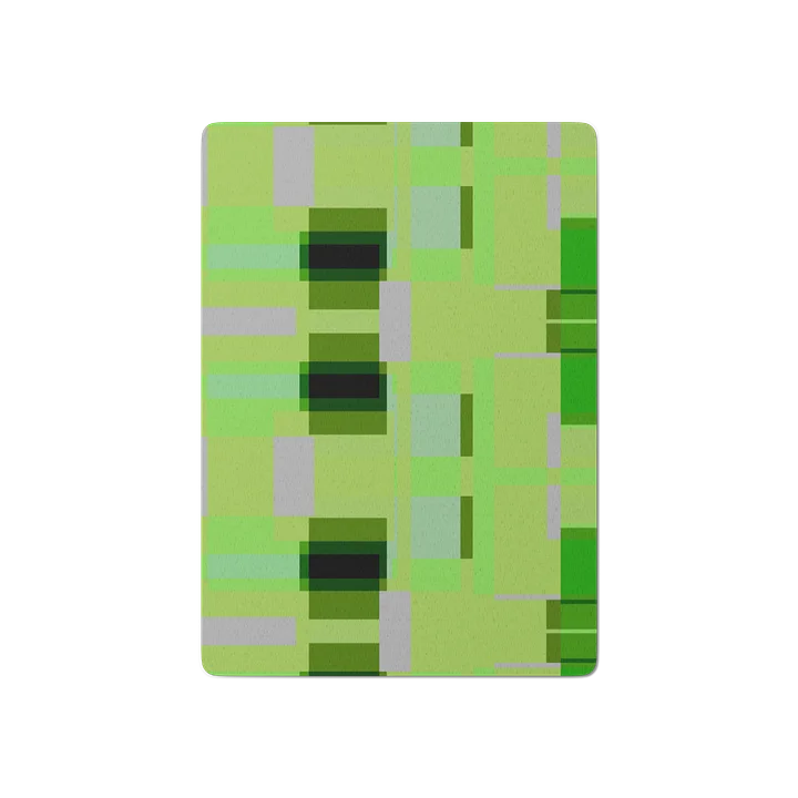 Green Blotch Playing Cards product image (1)