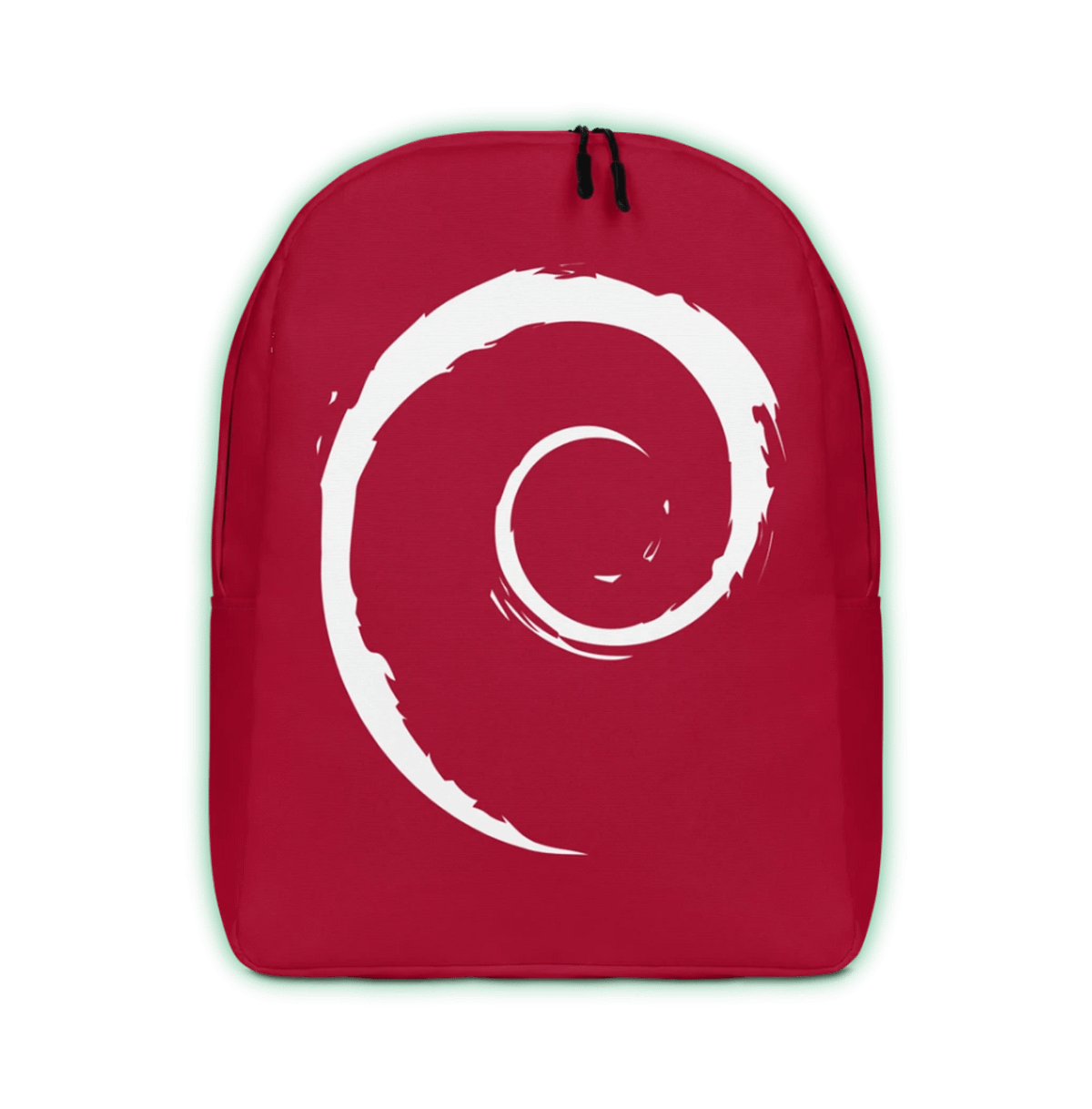 Backpack with Debian Swirl | Learn Linux TV
