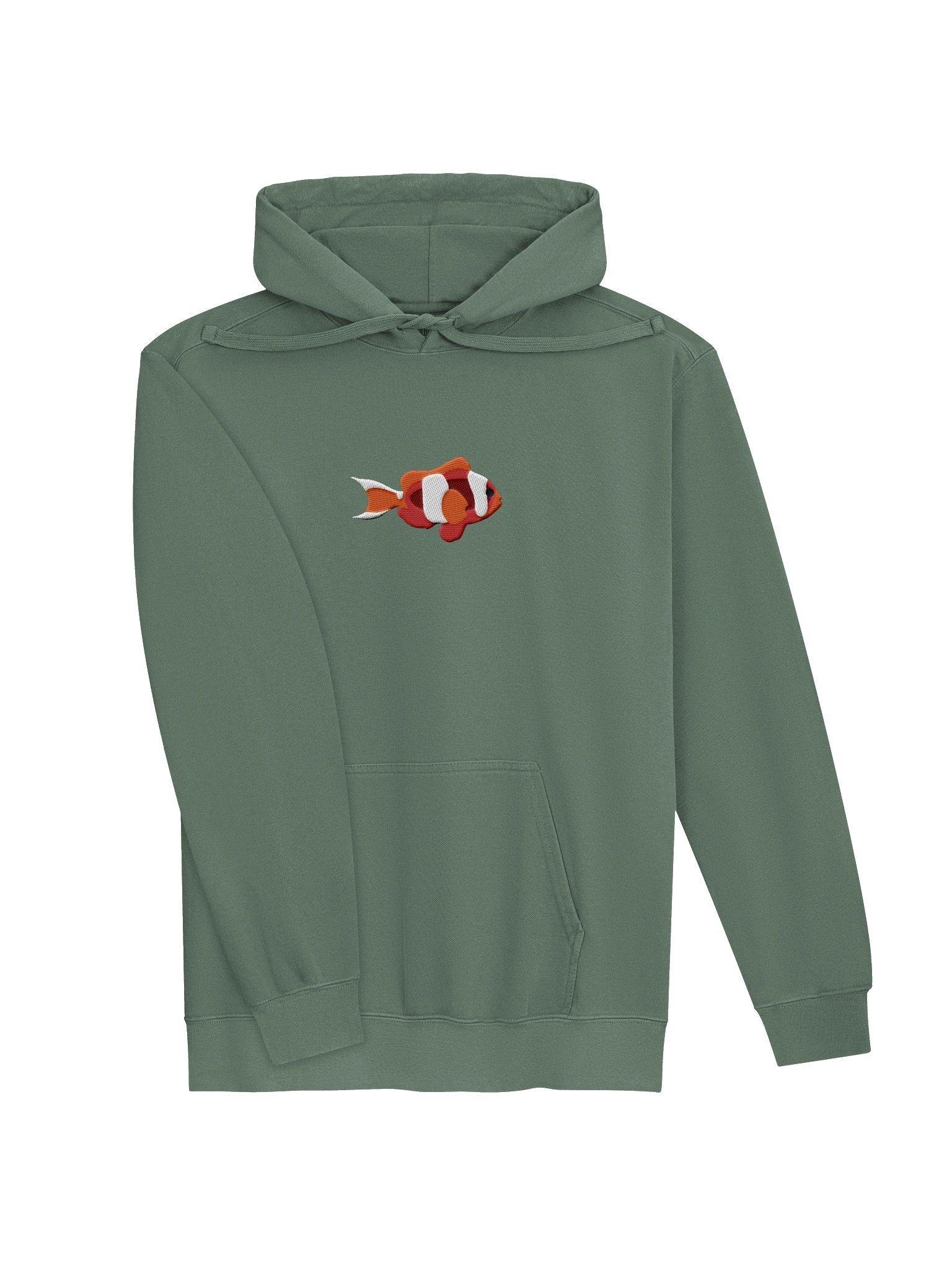 Madagascan Clownfish Embroidered Premium Hoodie | Saltwater Reef Aquarium Fish & Marine Life Apparel product image (6)