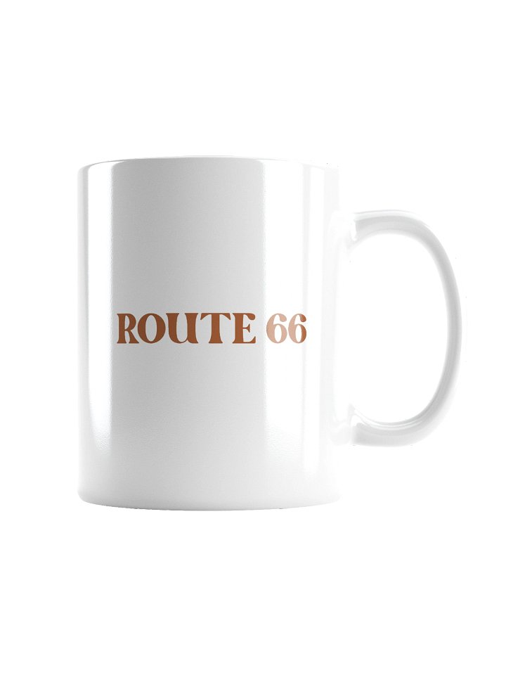 Two Lanes, One Journey - V2 Coffee Cup White product image (2)