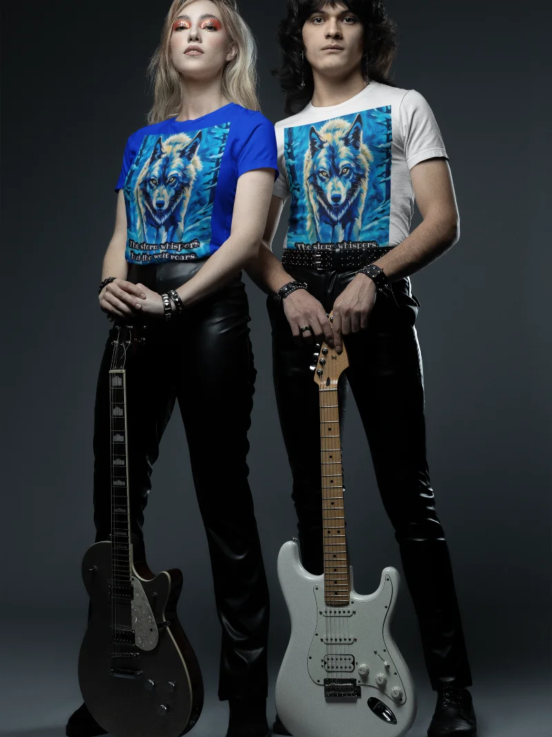 Storm and Wolf Graphic T-Shirt product image (12)