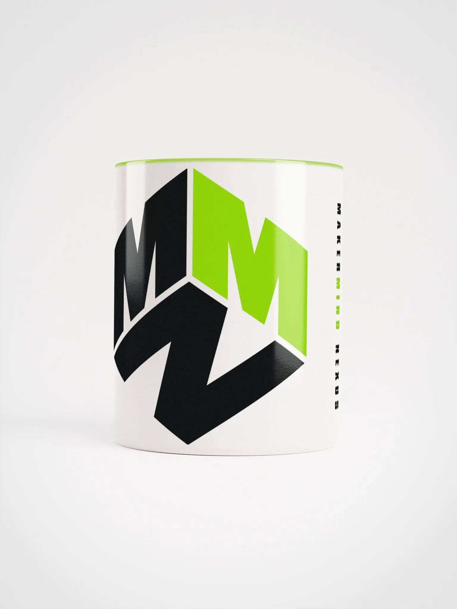 The Official two tone MakerMind Nexus Coffee Mug. product image (5)