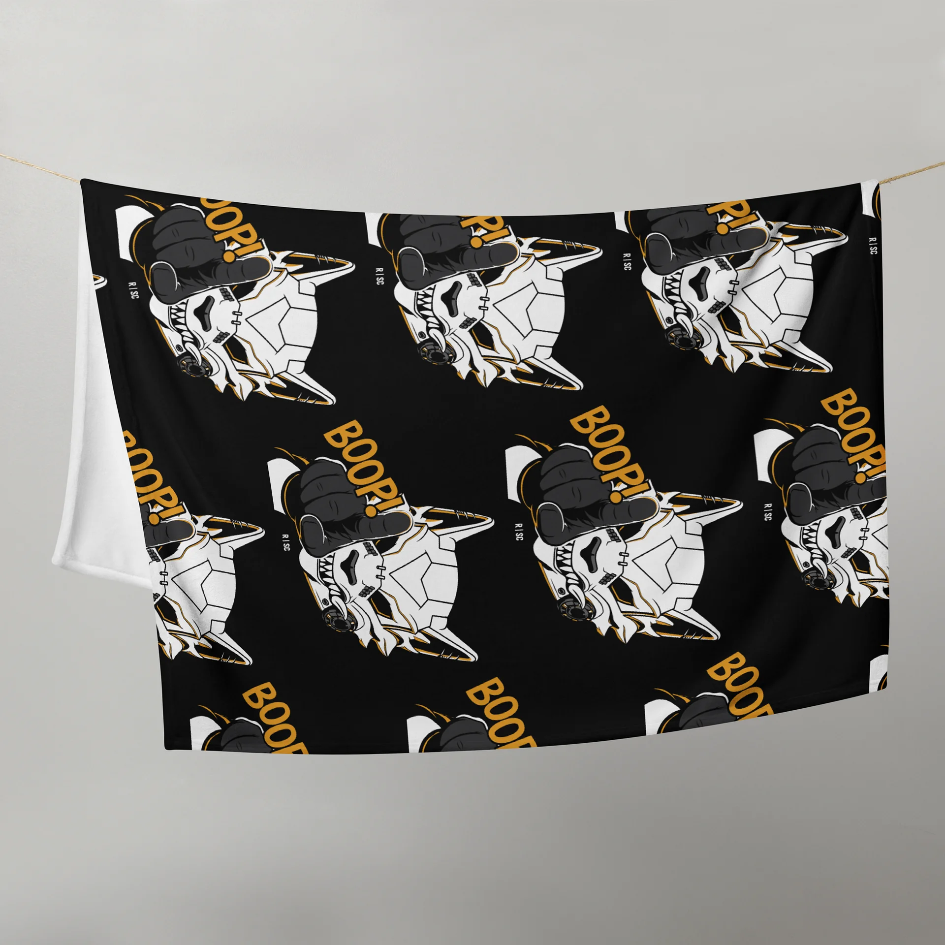 Wolf Mask Boop Blanket product image (5)