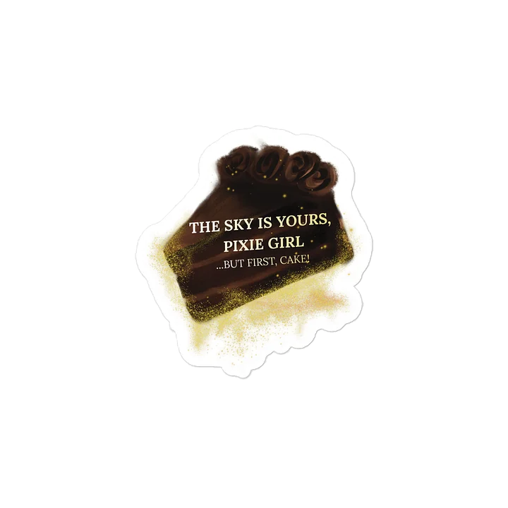 "CHOCOLATE CAKE" Dust Sticker product image (2)