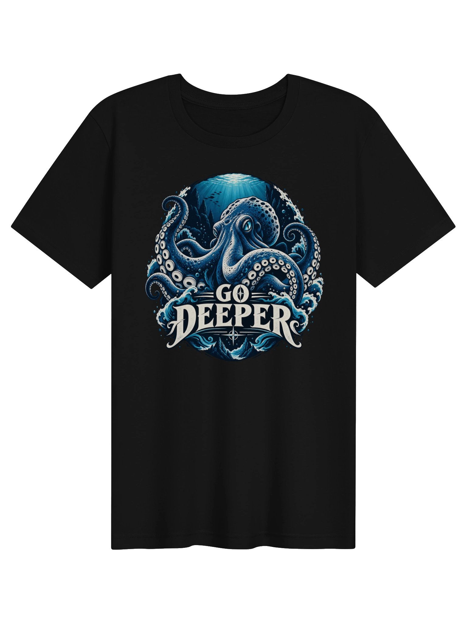 Go Deeper Octopus Tee product image (1)