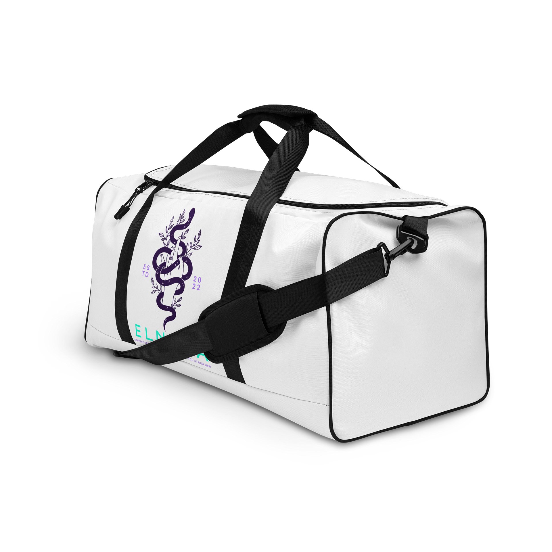 El Snek Logo Good Vibes Duffle Bag product image (3)