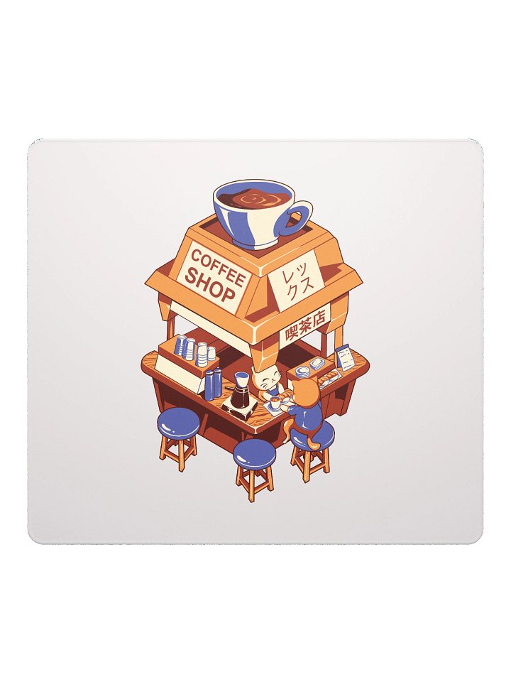 Coffee Shop Deskmat product image (2)