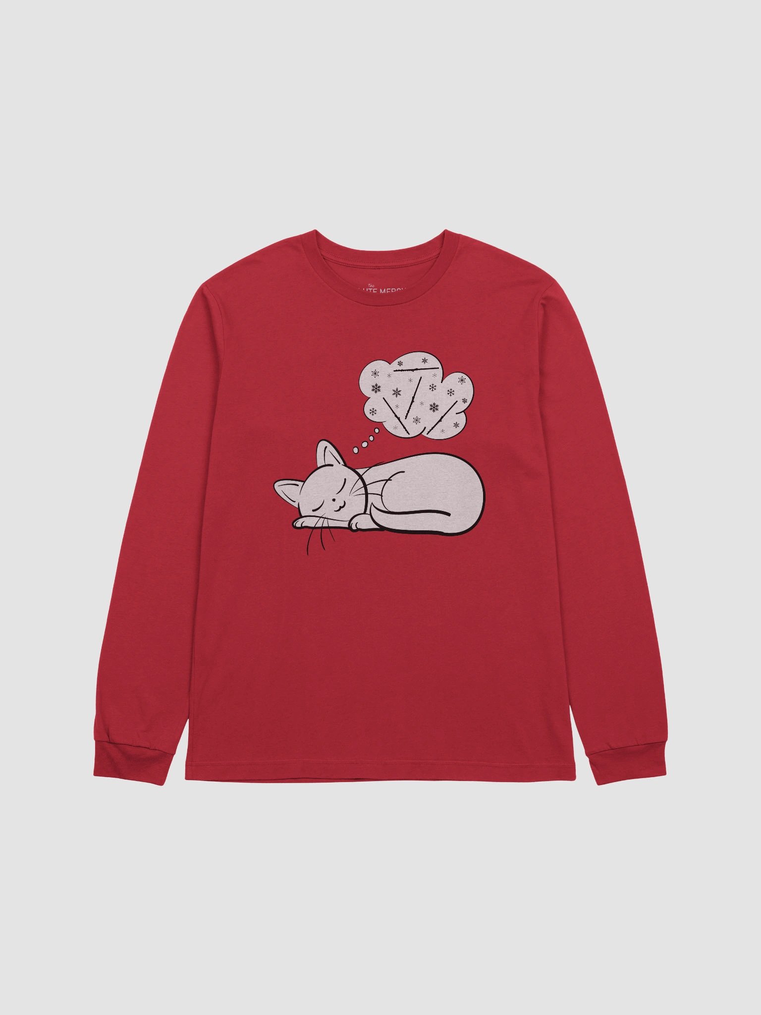 Alto Flute Lounge tee - Dreaming of Flutes and Snowflakes Long Sleeve Tee - Unisex Fit product image (1)
