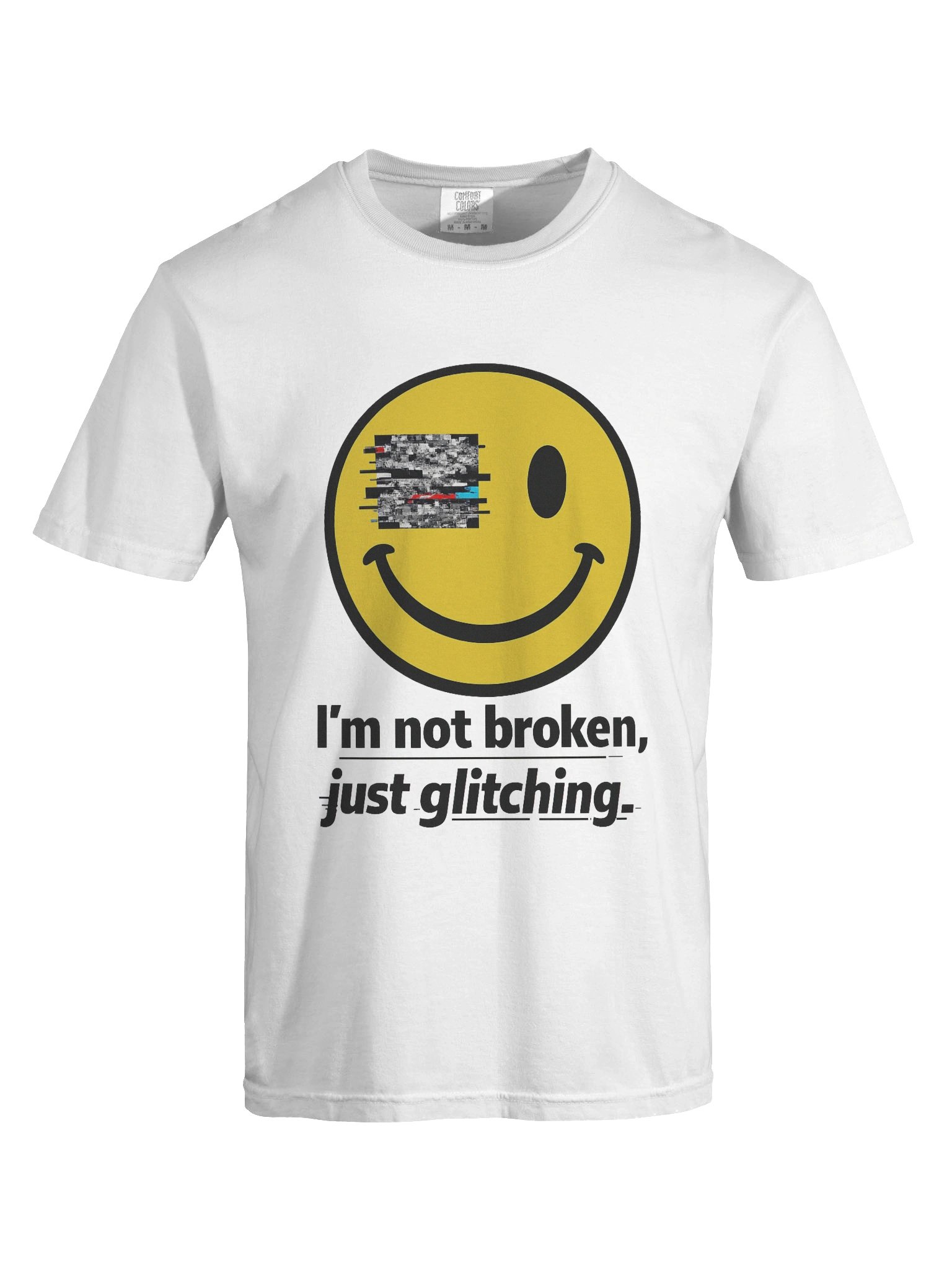 “Just Glitching” Retro Reality Tee product image (6)