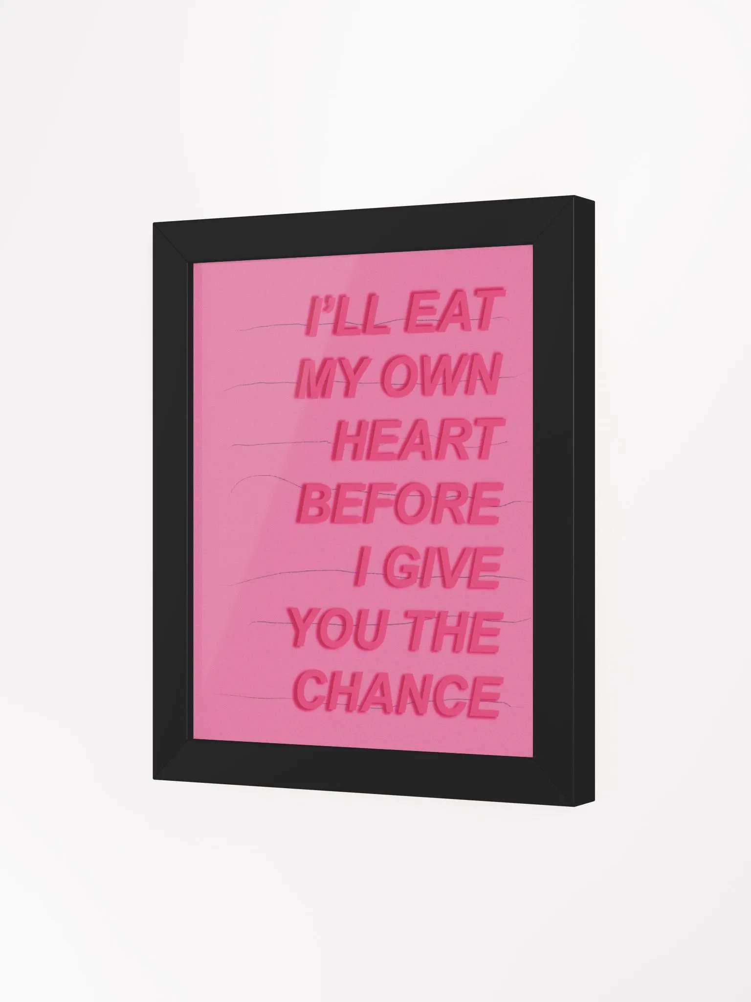 Heart Eater Framed Art Print product image (3)