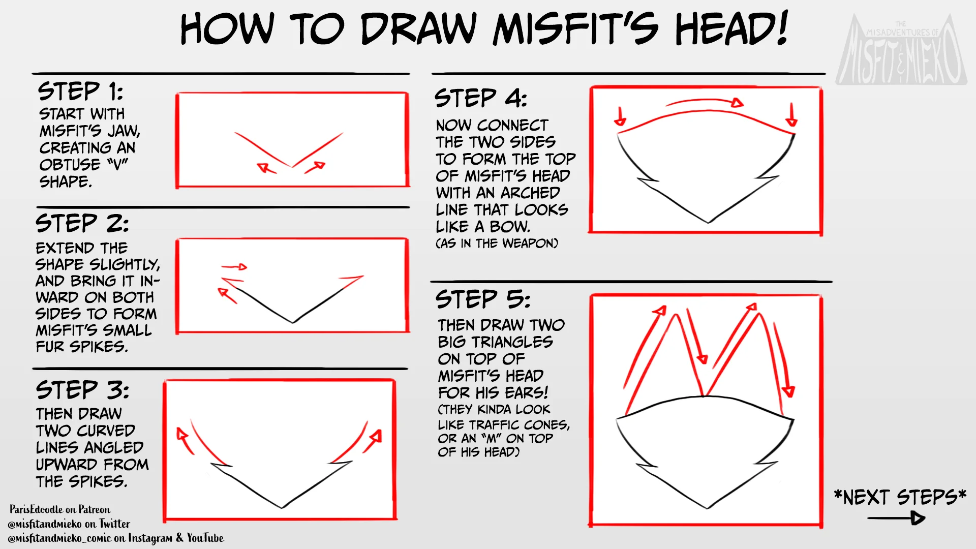 Misfit Reference Sheet product image (2)