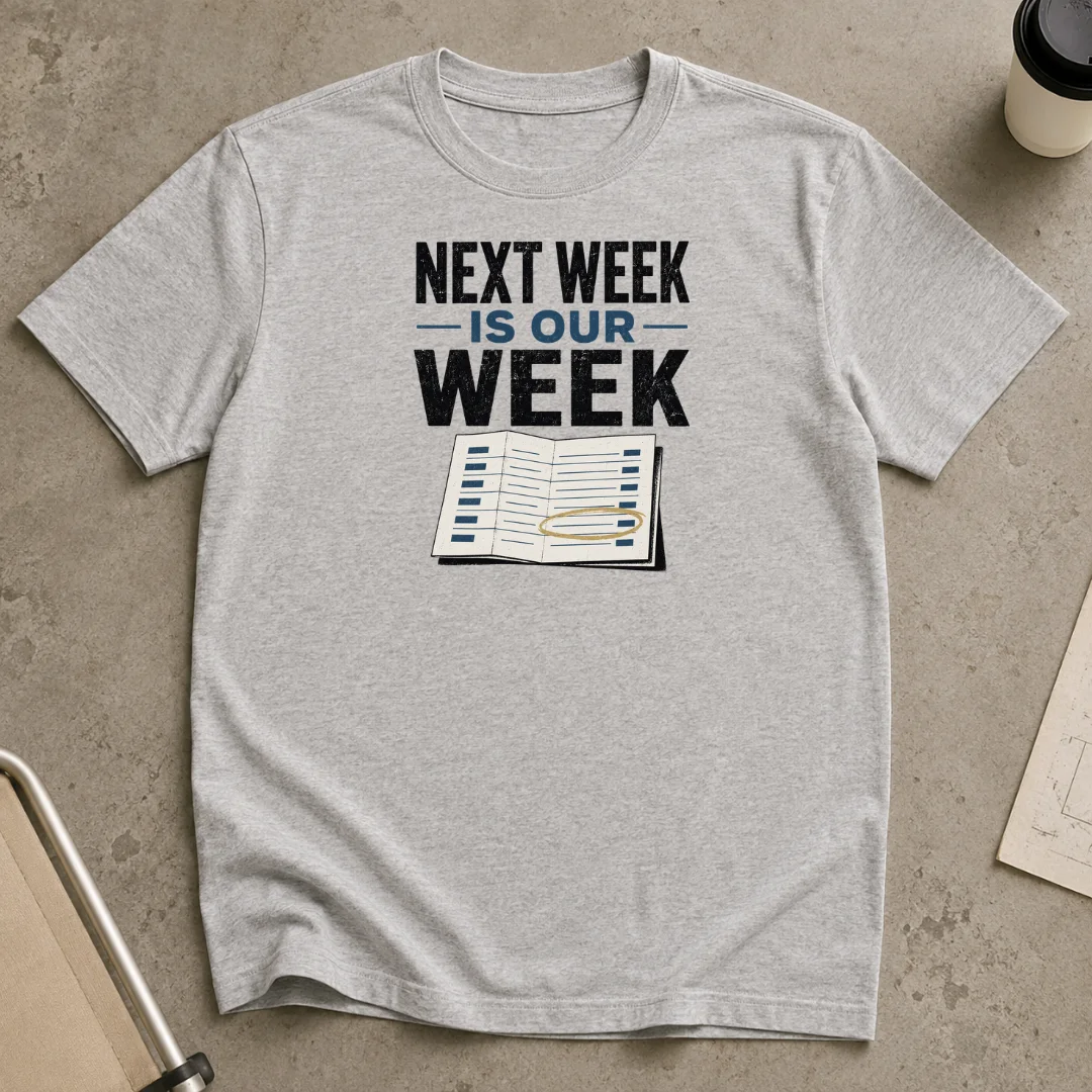 Next Week Is Our Week T-Shirt product image (1)