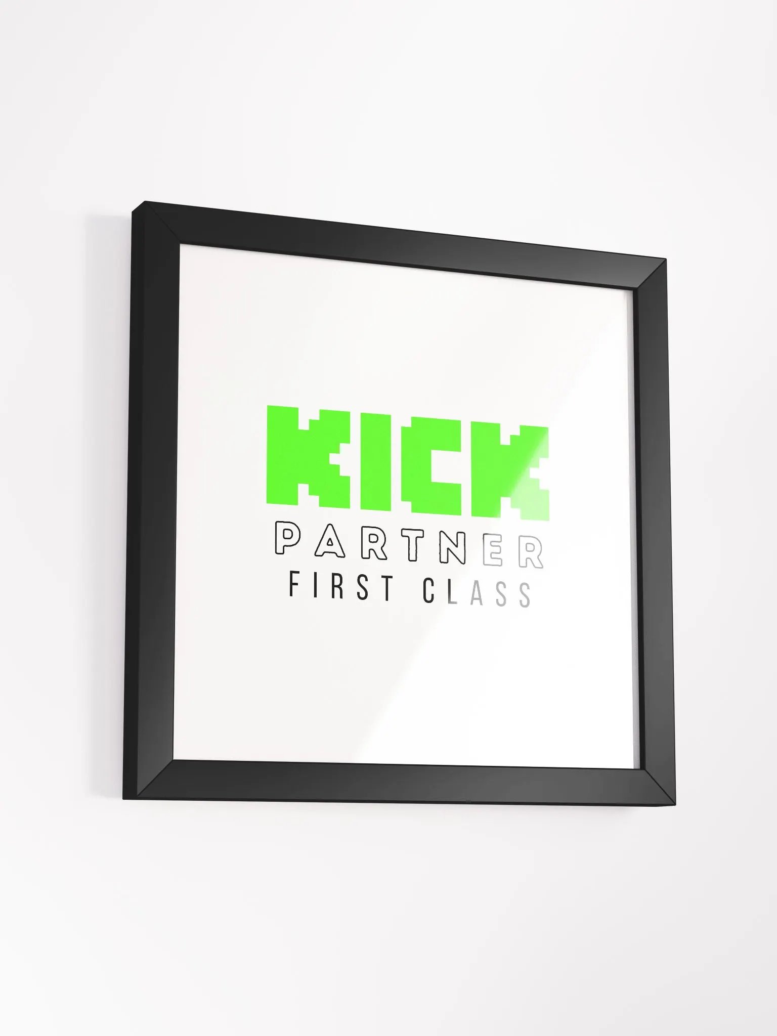 Framed First Class Sign product image (3)