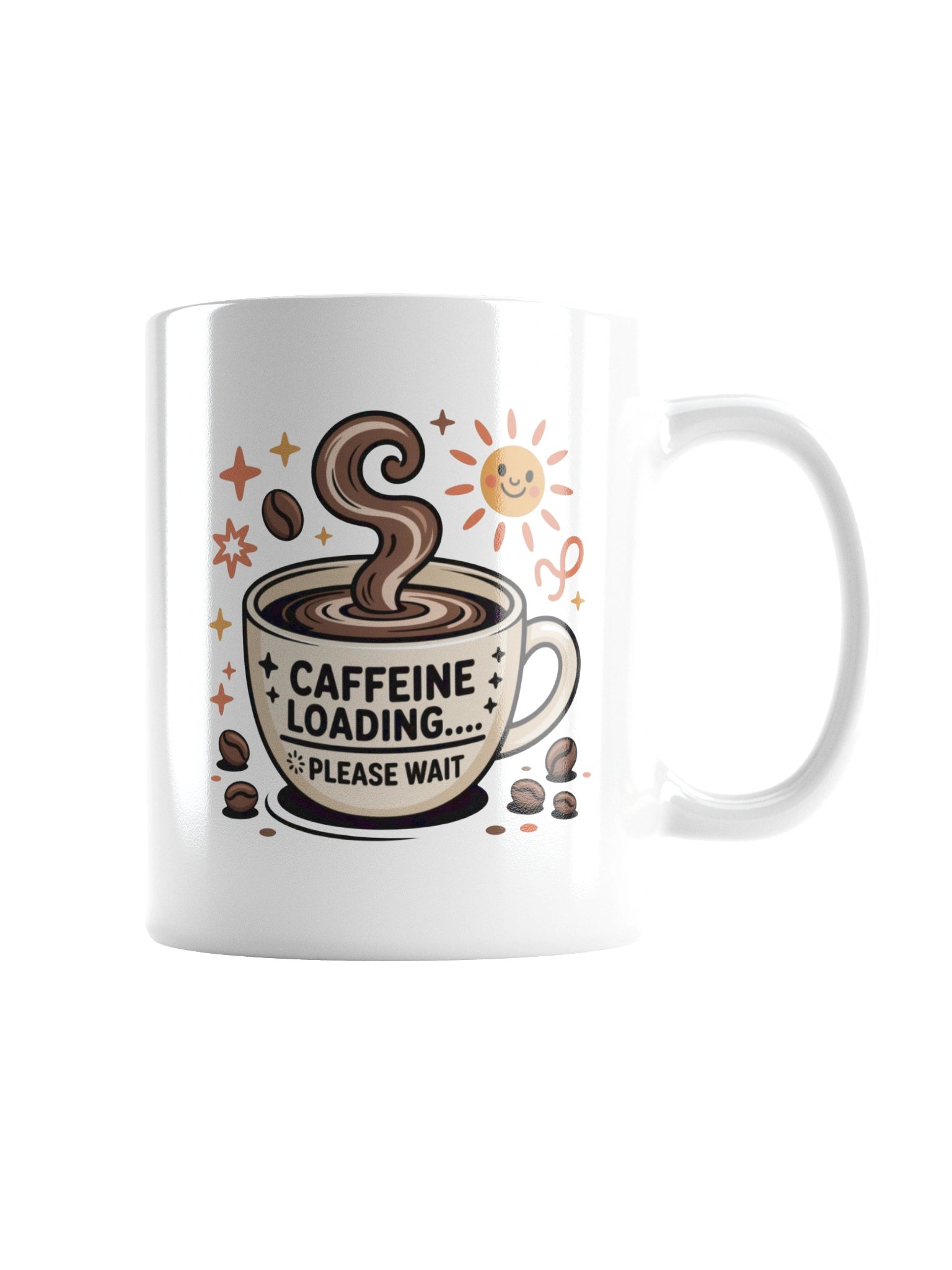 Caffeine Loading Funny Coffee Mug – Humor for Every Morning product image (3)