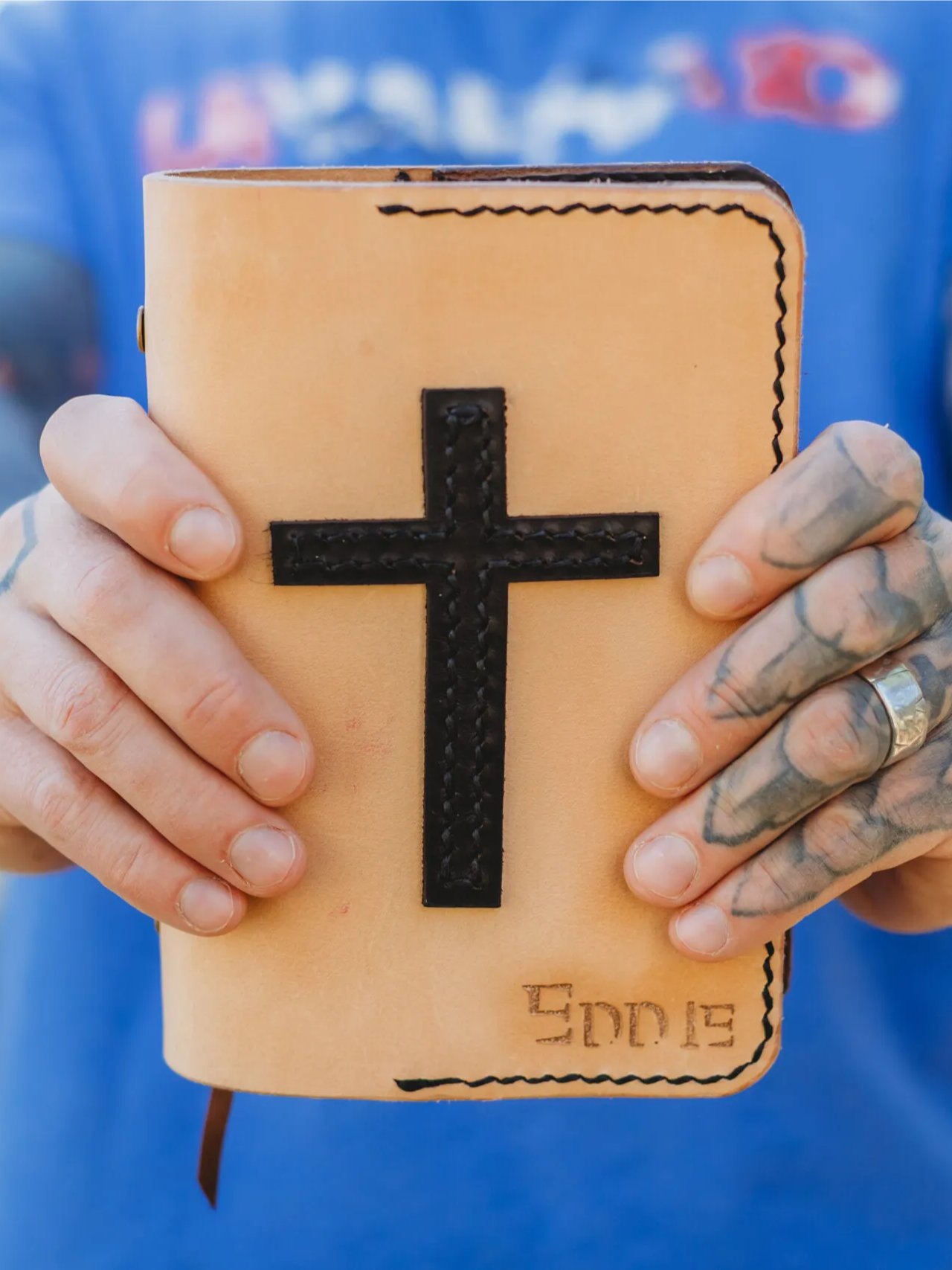 Stiched Cross Bible product image (2)