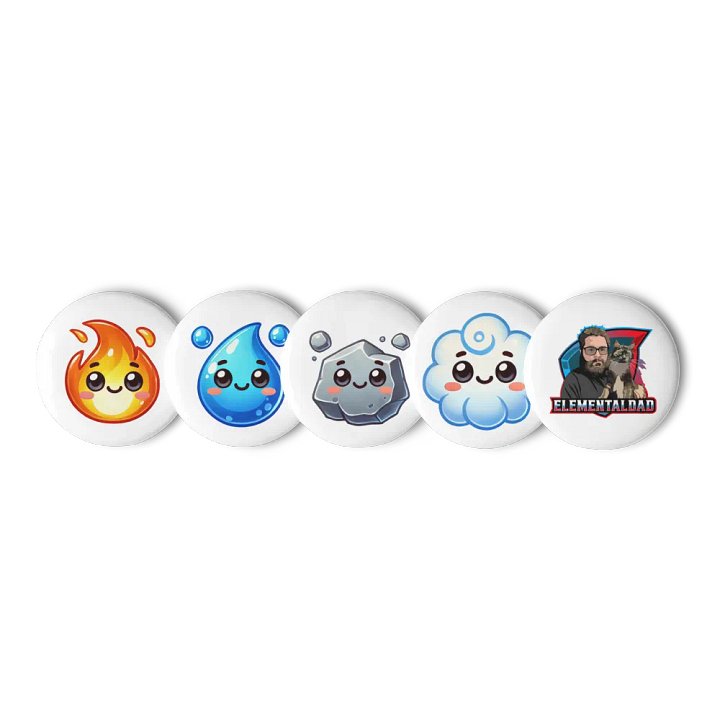 Elemental Pin Badges product image (2)