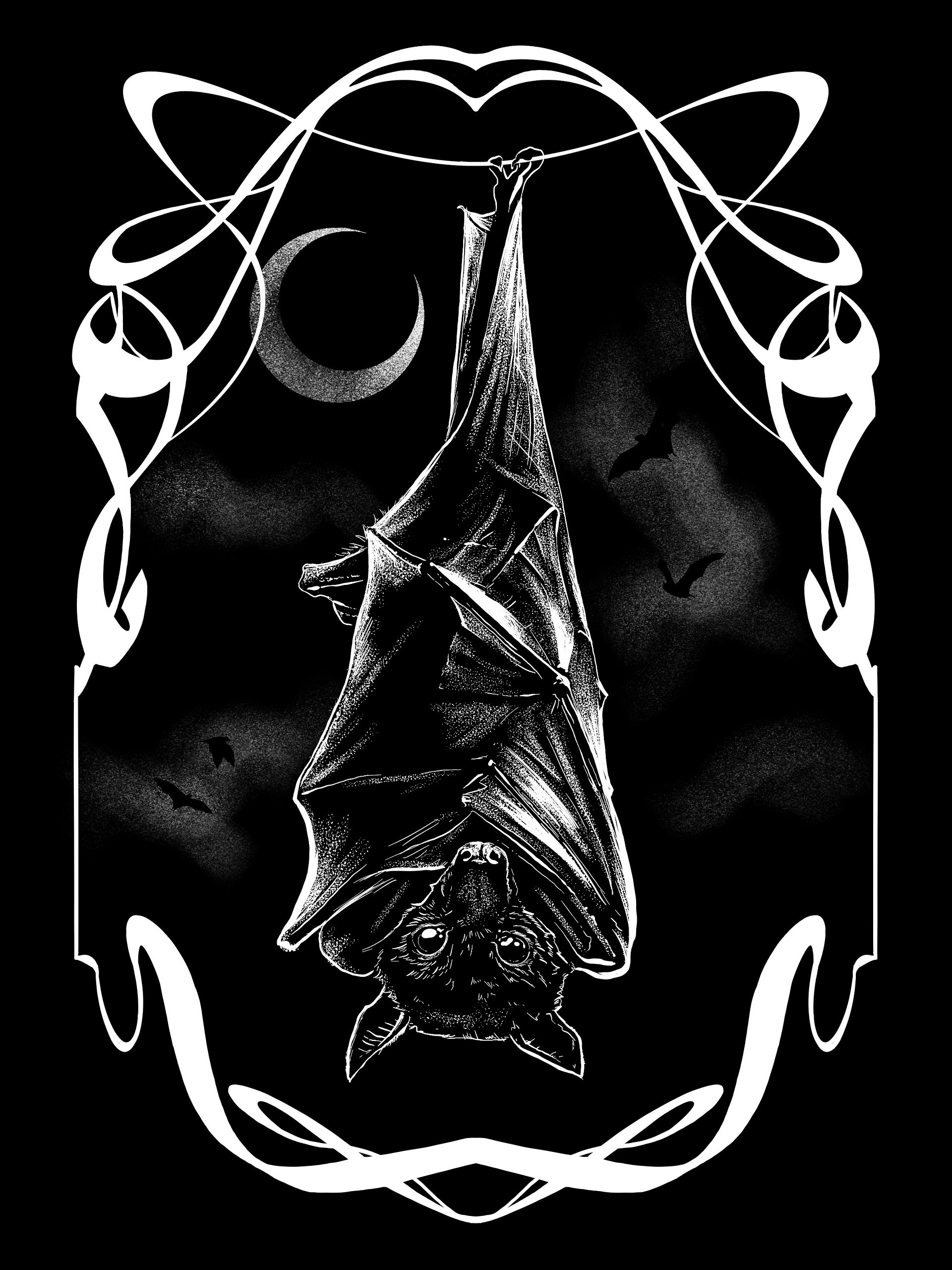 Gothic Bat Tee product image (2)