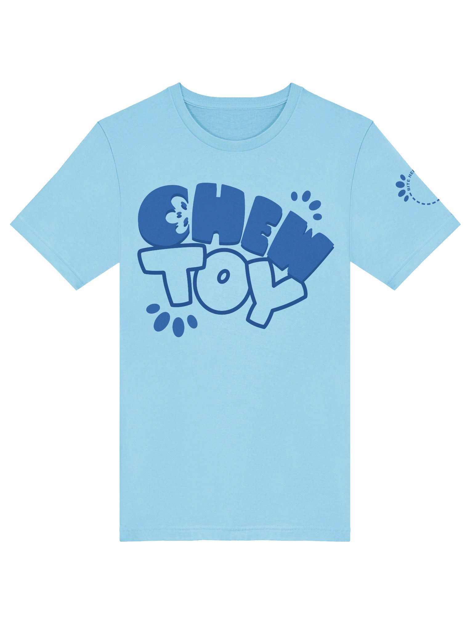 Chew Toy Blue T-Shirt product image (35)