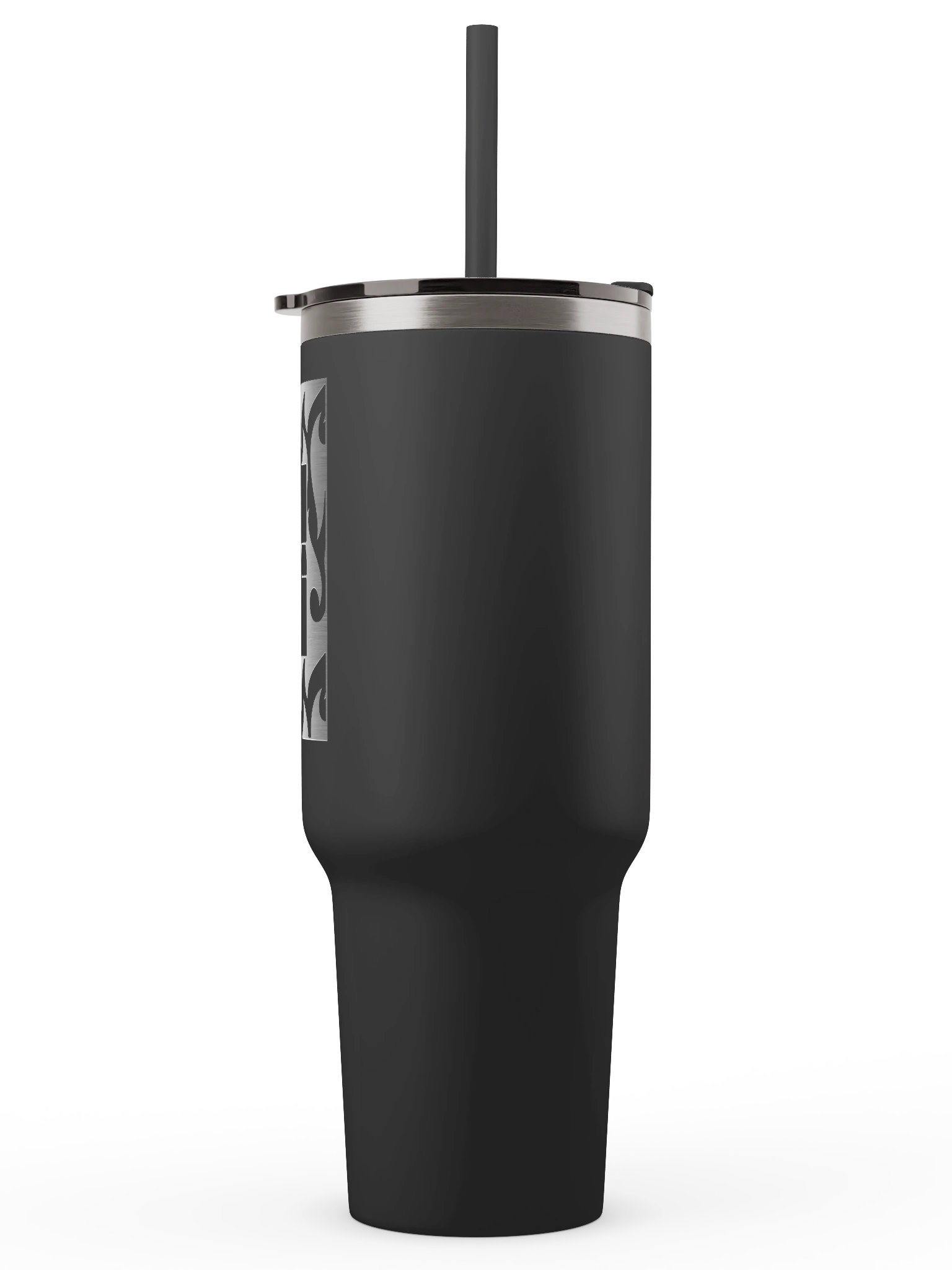 Travel tumbler with straw logo product image (7)