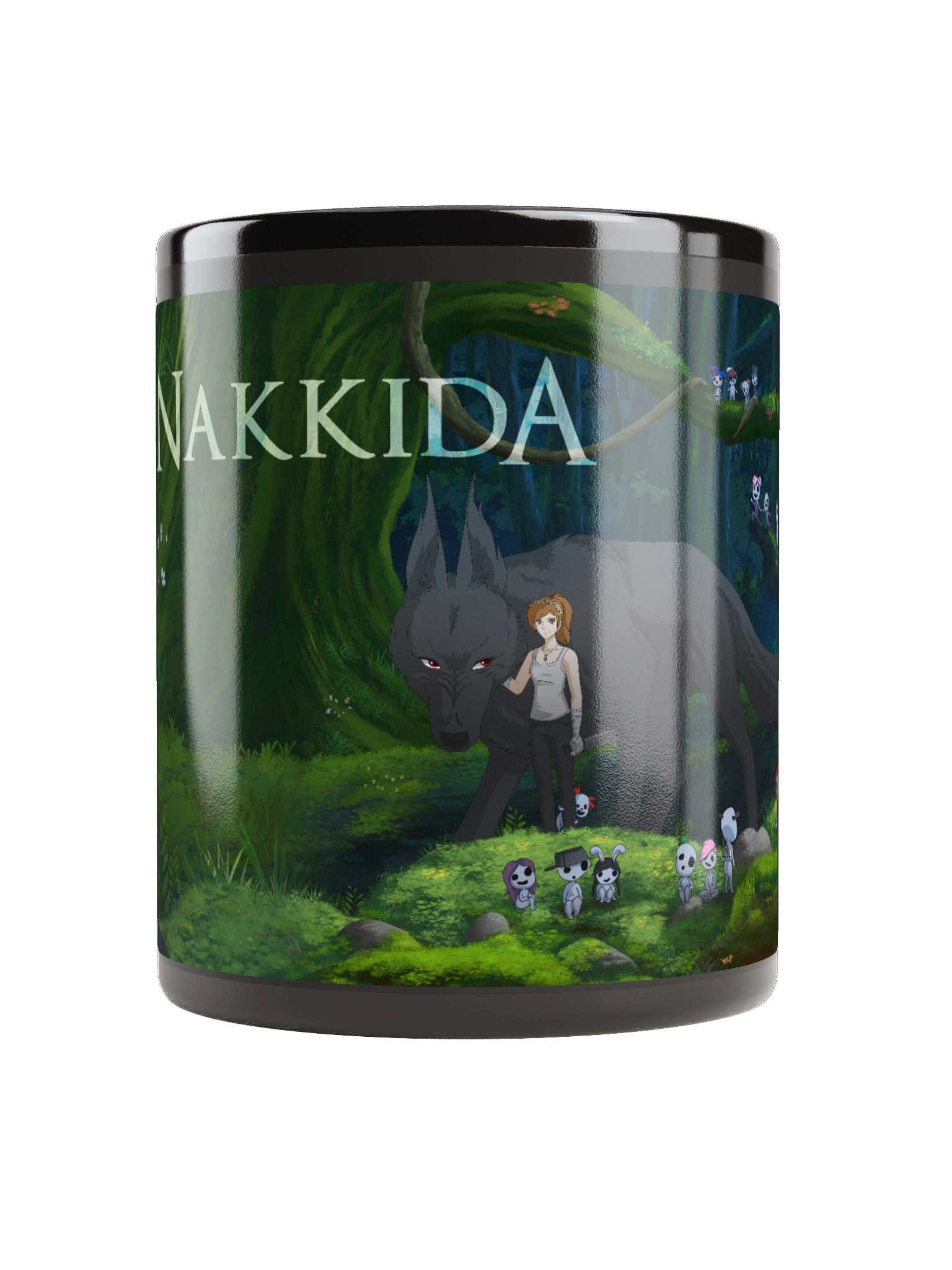 Tessa Mononoke Black Ceramic Mug product image (10)
