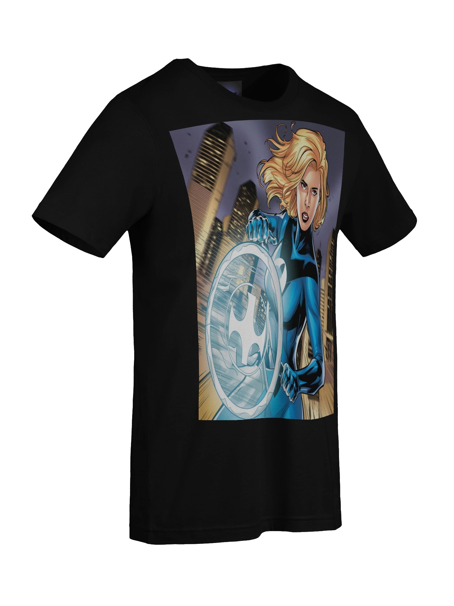 Invisible Woman Phantom Shield Supersoft T-Shirt – Veiled Force Vortex product image (9)