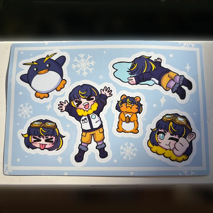 Roni Sticker Sheet product image (1)