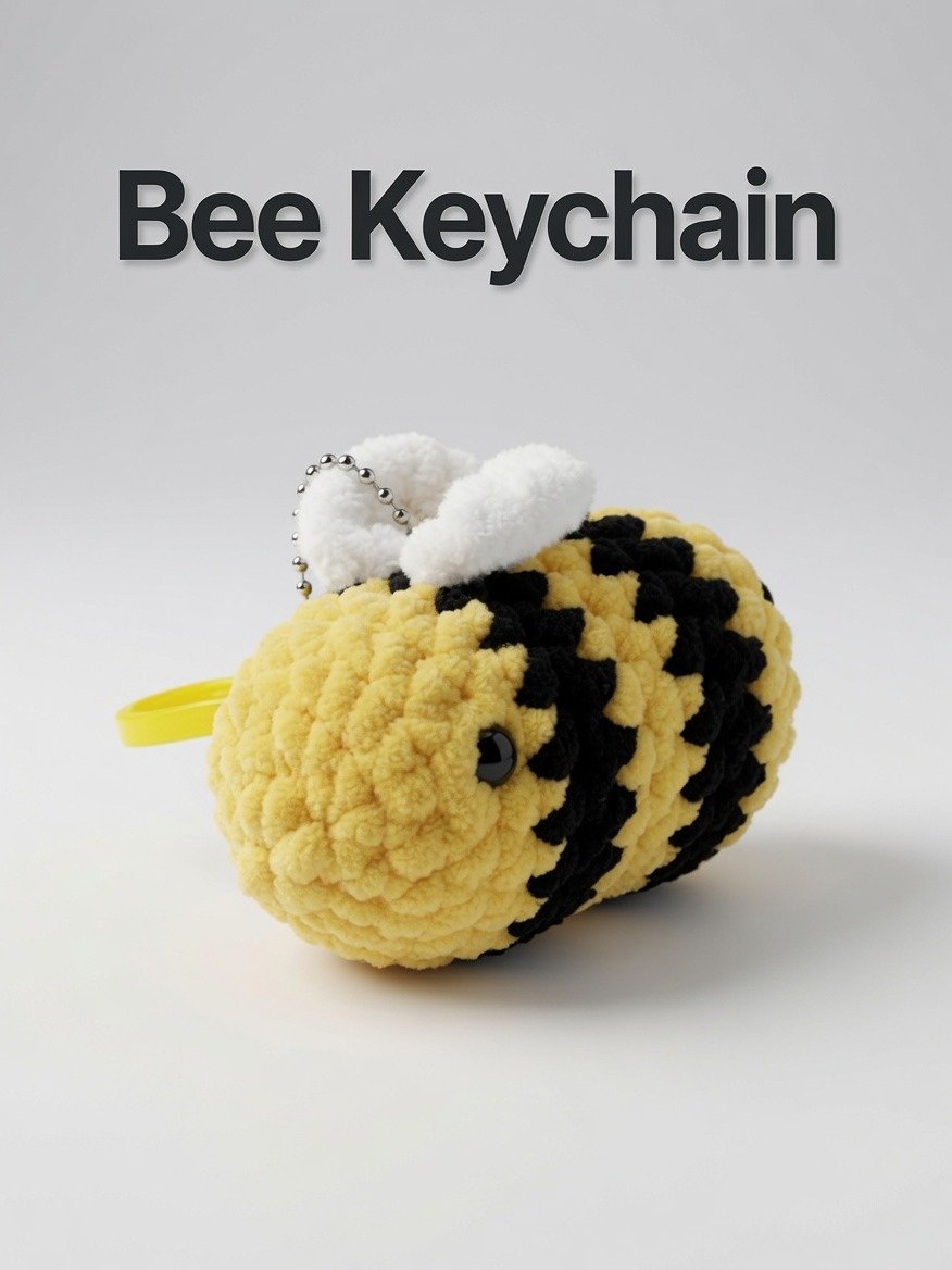 Bee Keychain product image (1)
