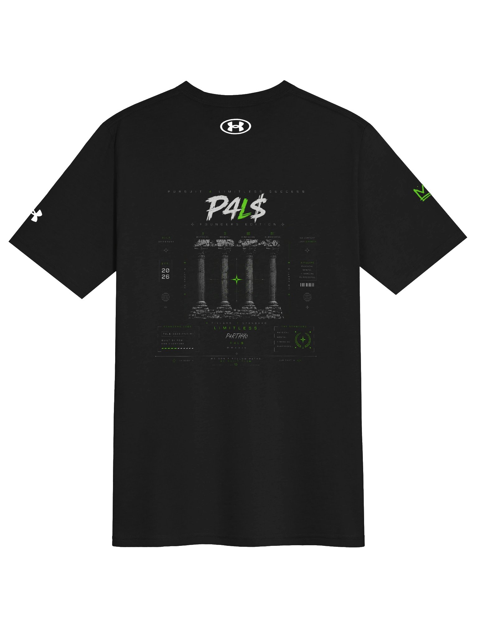 Under Armour x P4L$ - Founders Edition Athletic Tee product image (2)