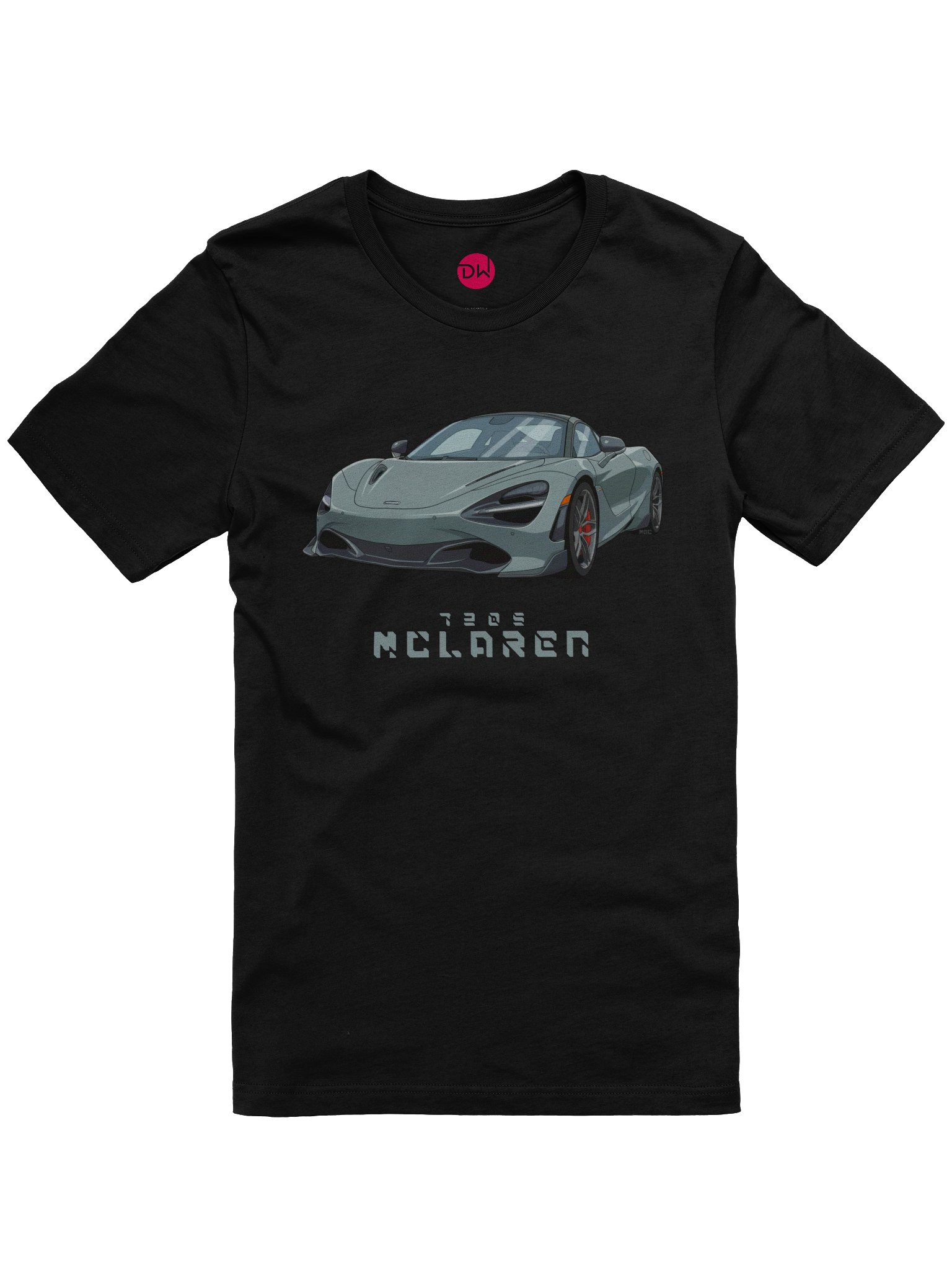 Polaris Blue McLaren 720S Shirt (Retro, Sketch, Silhouette) product image (8)