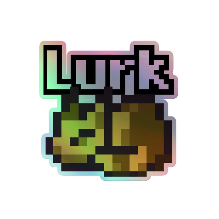 Lurk Holographic Cat Sticker Sheet product image (2)