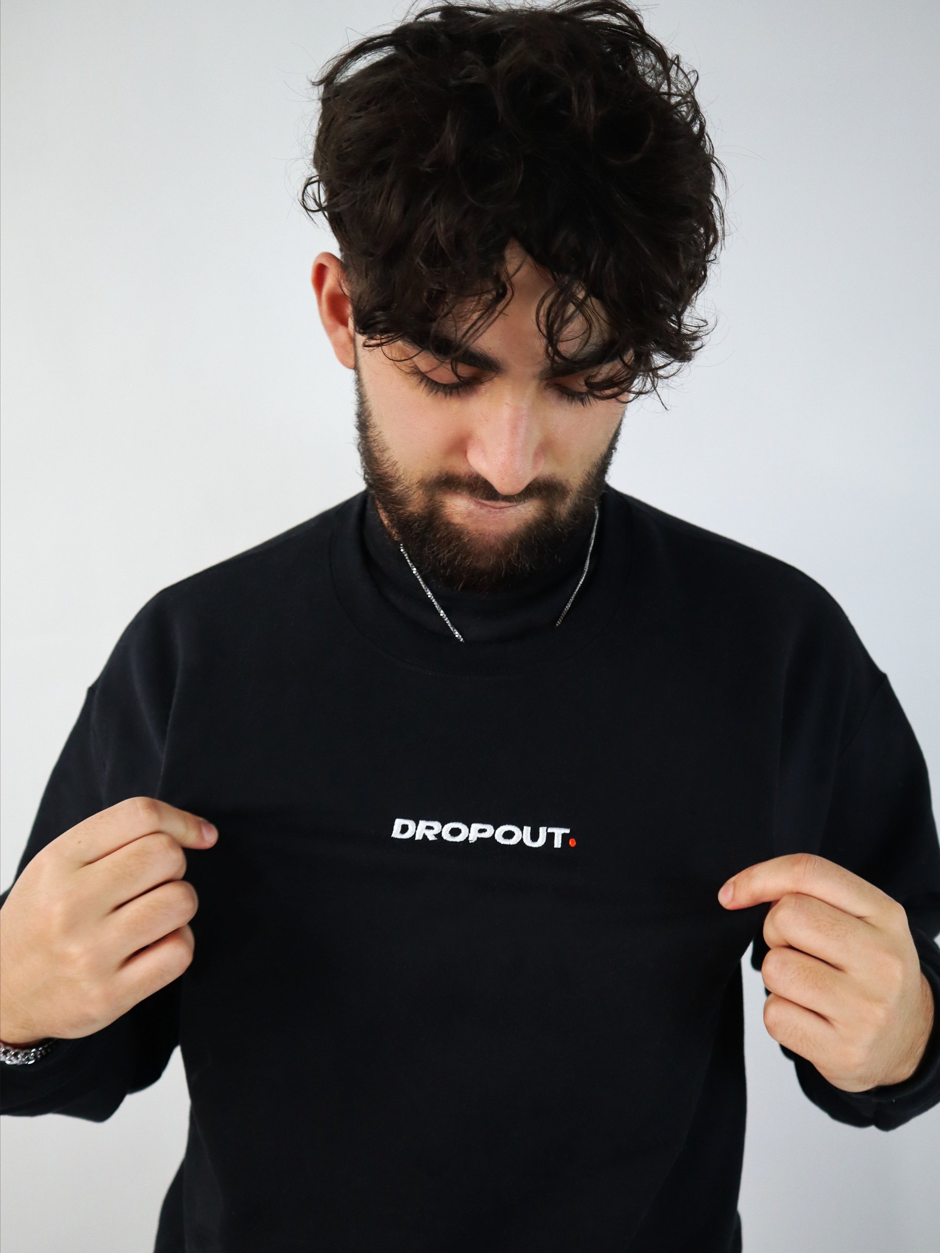DROPOUTS: REBOOTED SWEASHIRT (Black) product image (4)