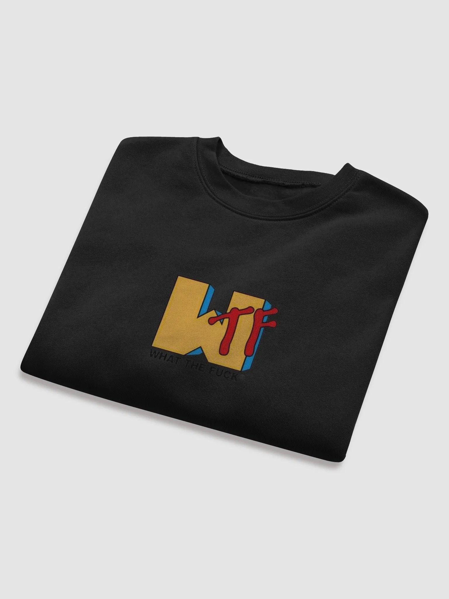 WTF Statement Fleece Crop Sweatshirt product image (36)