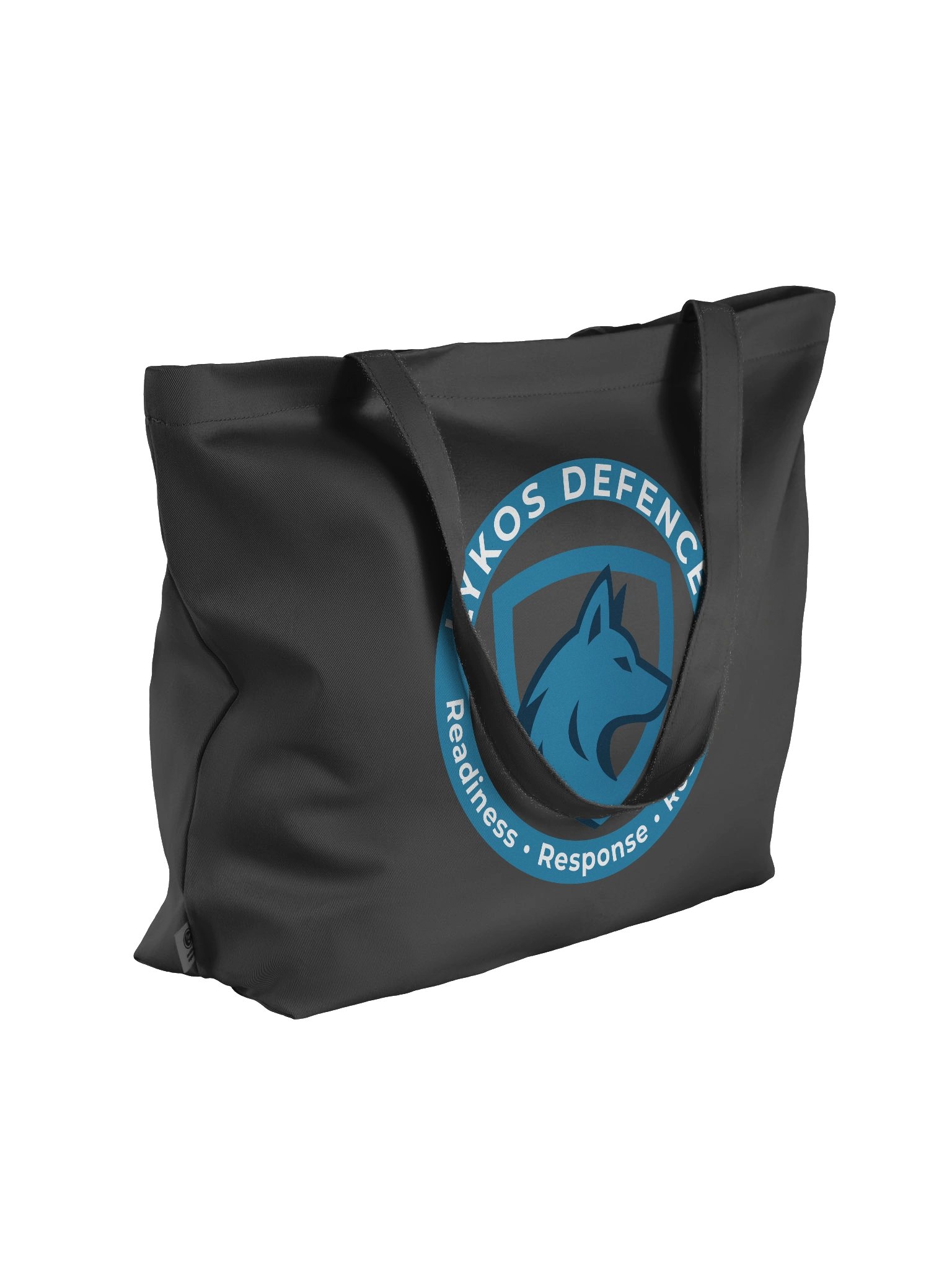 Lykos Defence Wolf Logo Organic Tote product image (4)