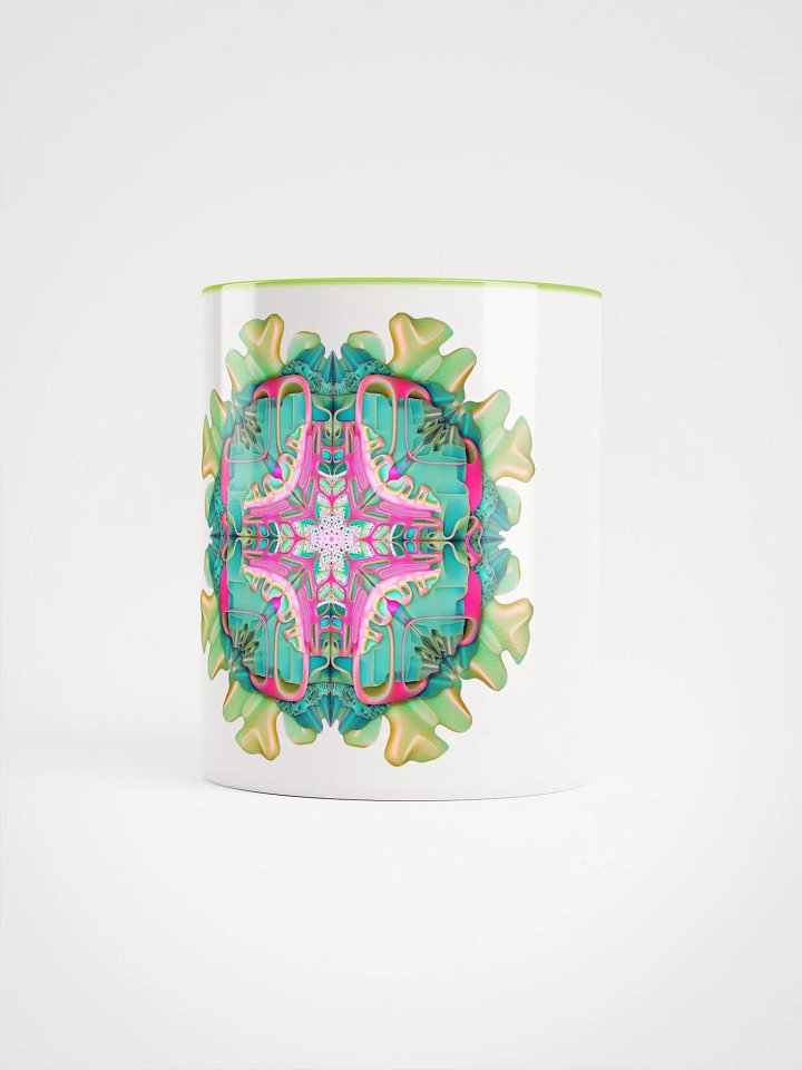 Arid Import Mug With Green Trim product image (2)