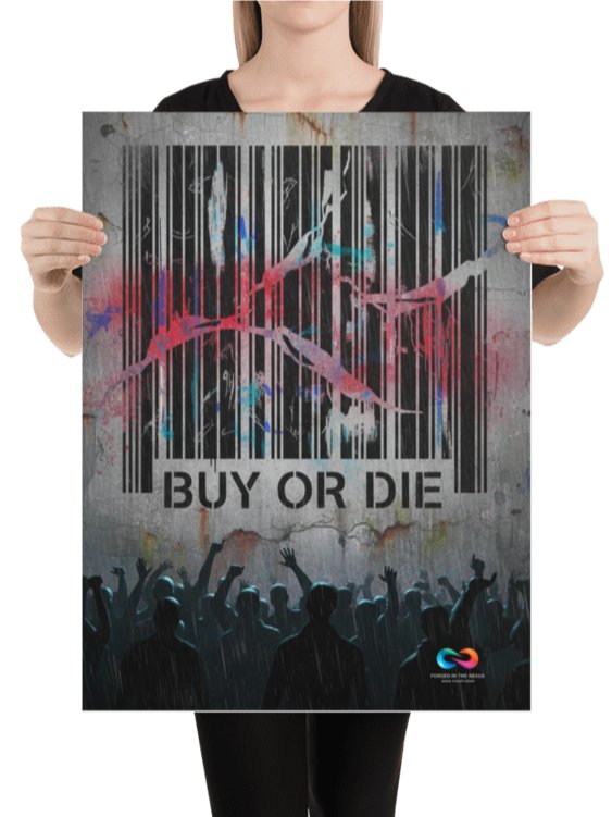 CINEMATIC ART POSTER – DYSTOPIAN FUTURE #006 product image (2)