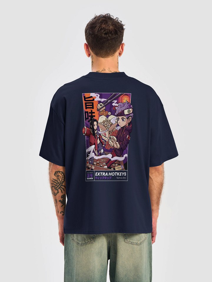Rich Text Ramen (Back Print) T-Shirt – Oversized Fit product image (2)