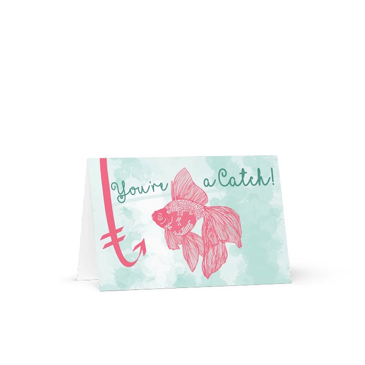 You're a Catch! Greeting Card product image (1)