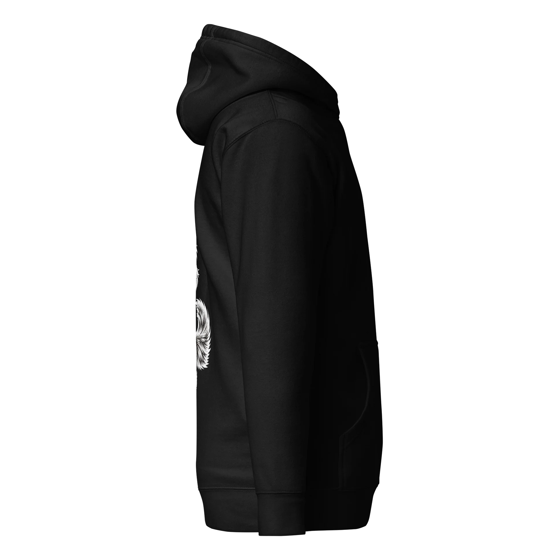 Cheerful Sketch Dog Hoodie product image (4)