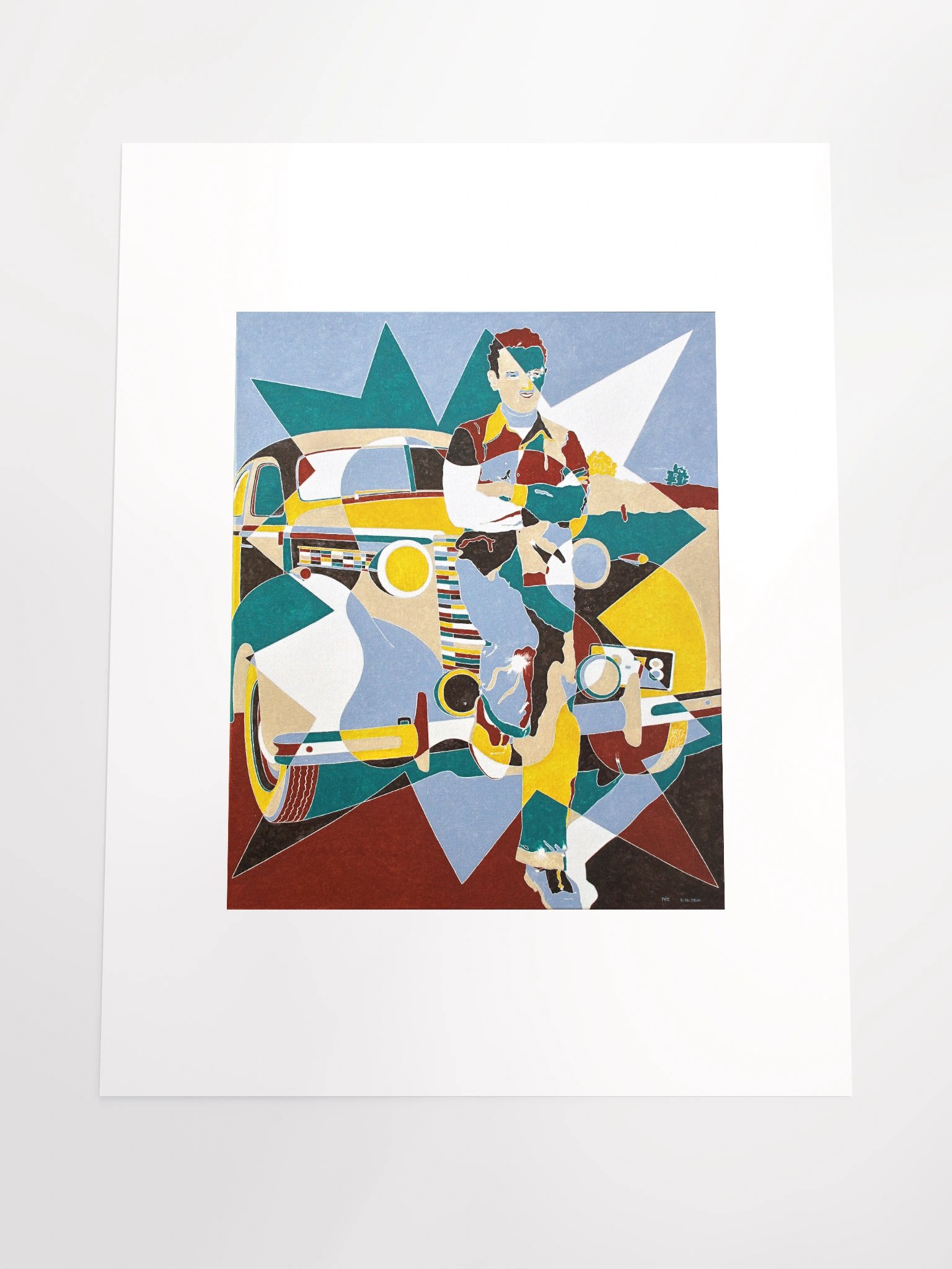 Chet's Ride ('38 Buick) (2014) Print product image (4)