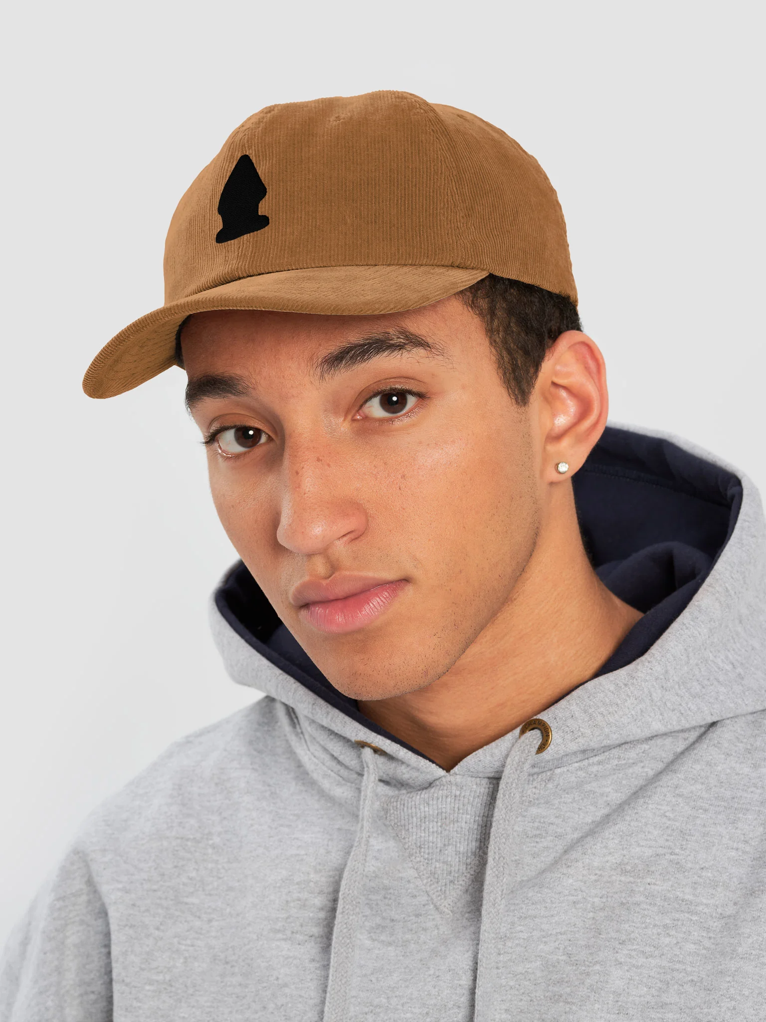 Plug · Beechfield Corduroy Dad Hat product image (5)