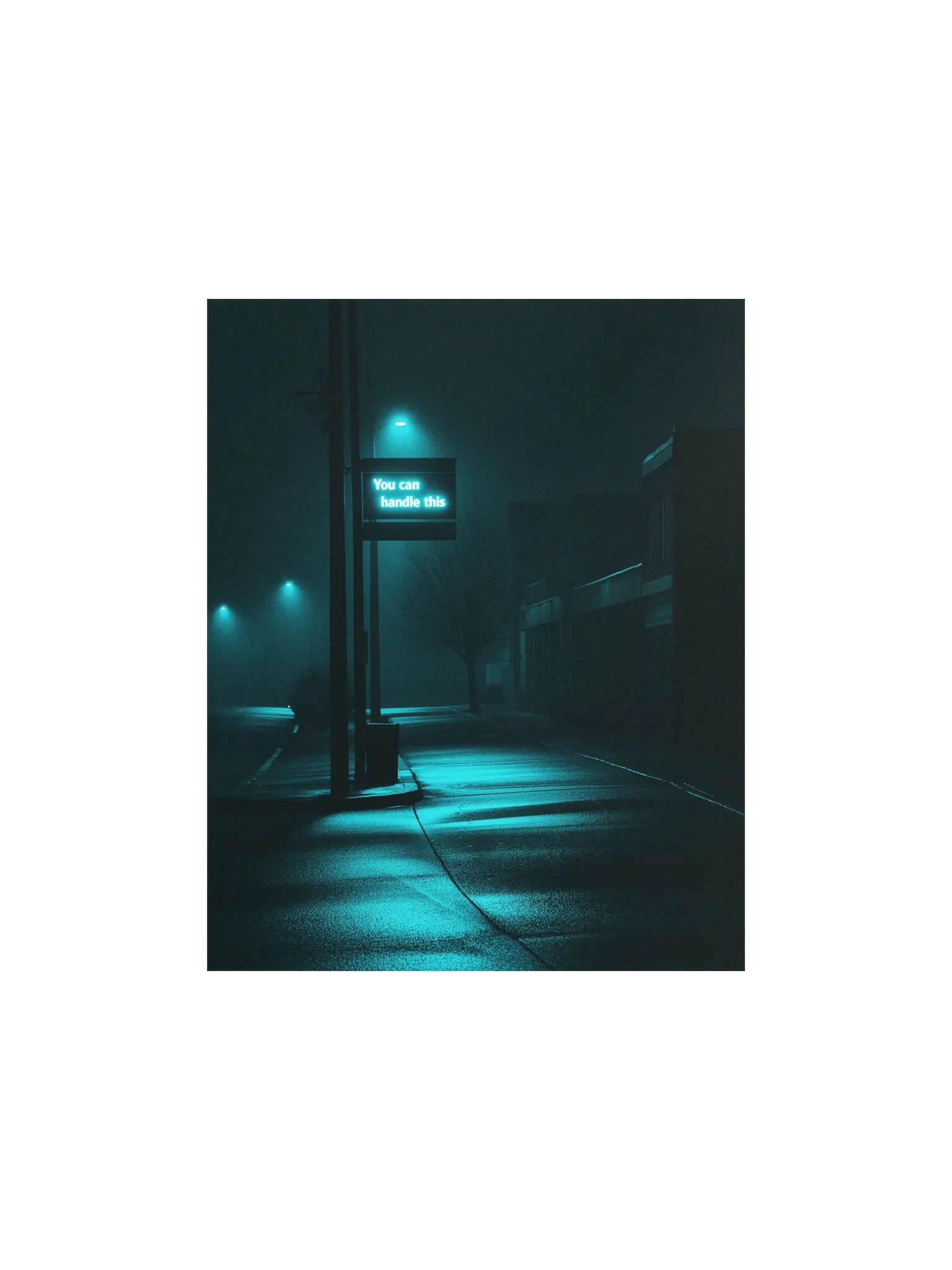 "You can handle this" Matte Poster product image (1)