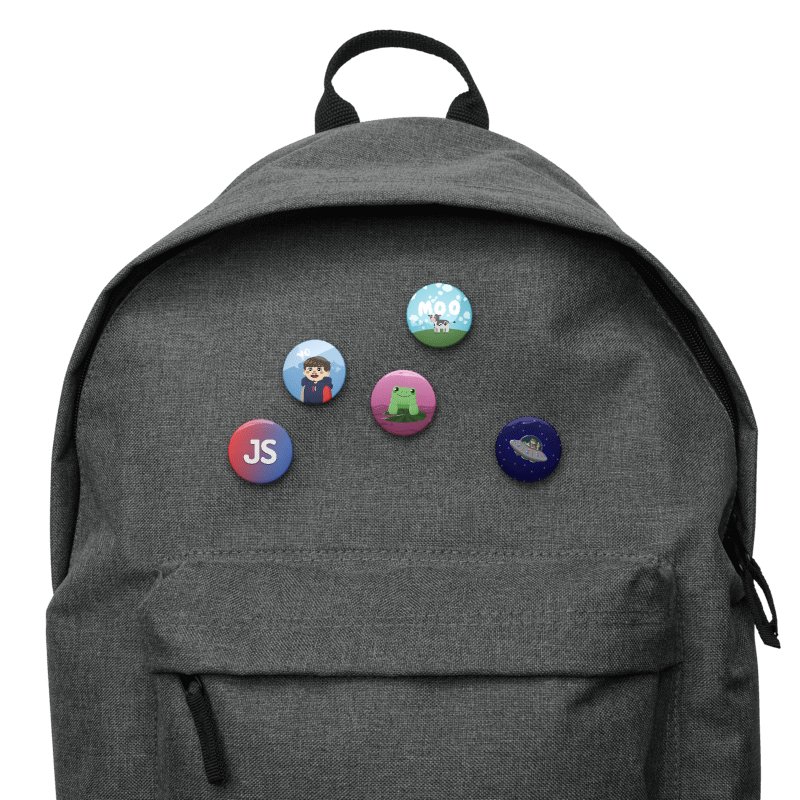 The JacobStreams Pin Badge Set product image (3)