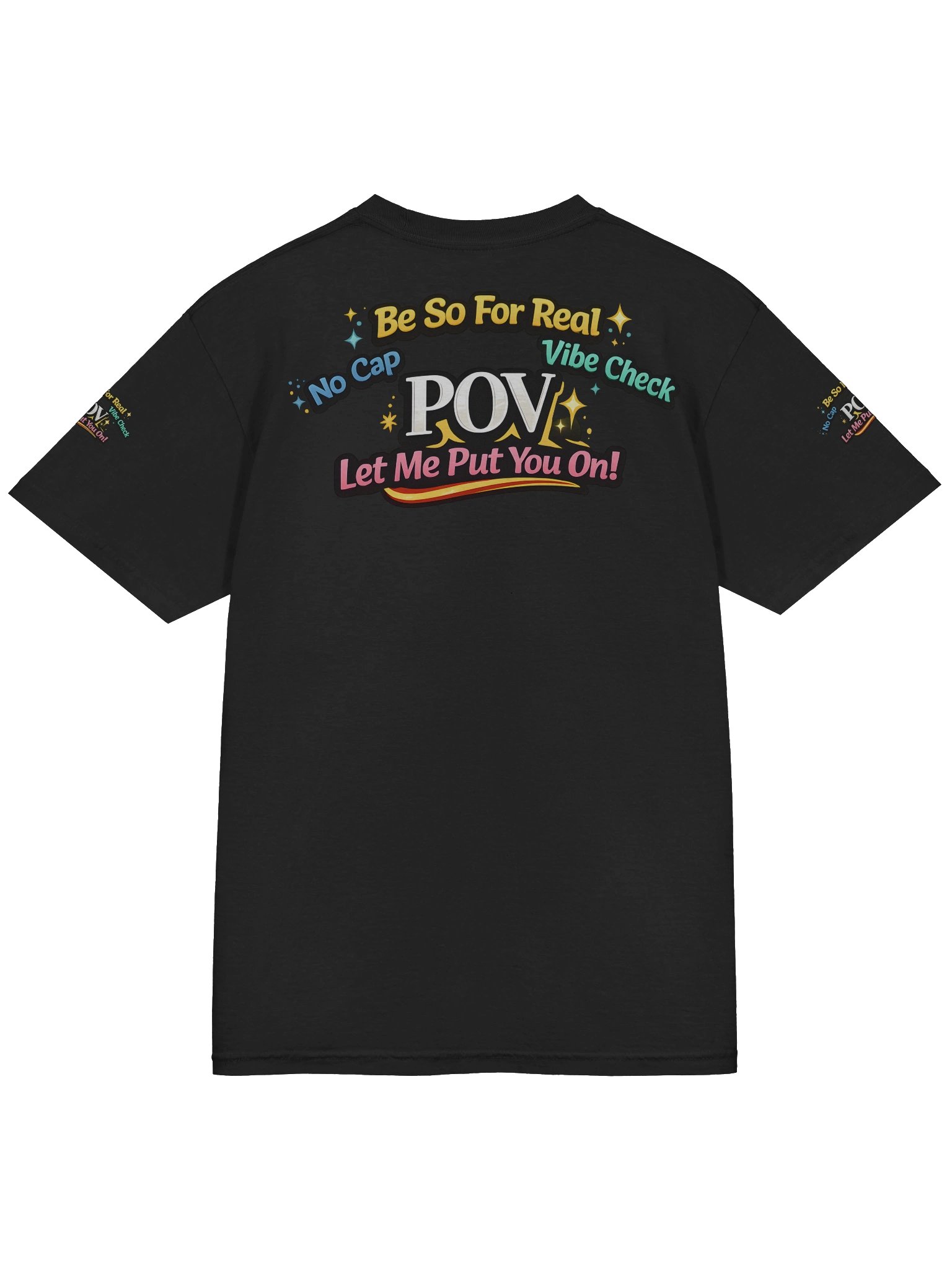Vibrant Text Graphic Cotton Tee product image (37)