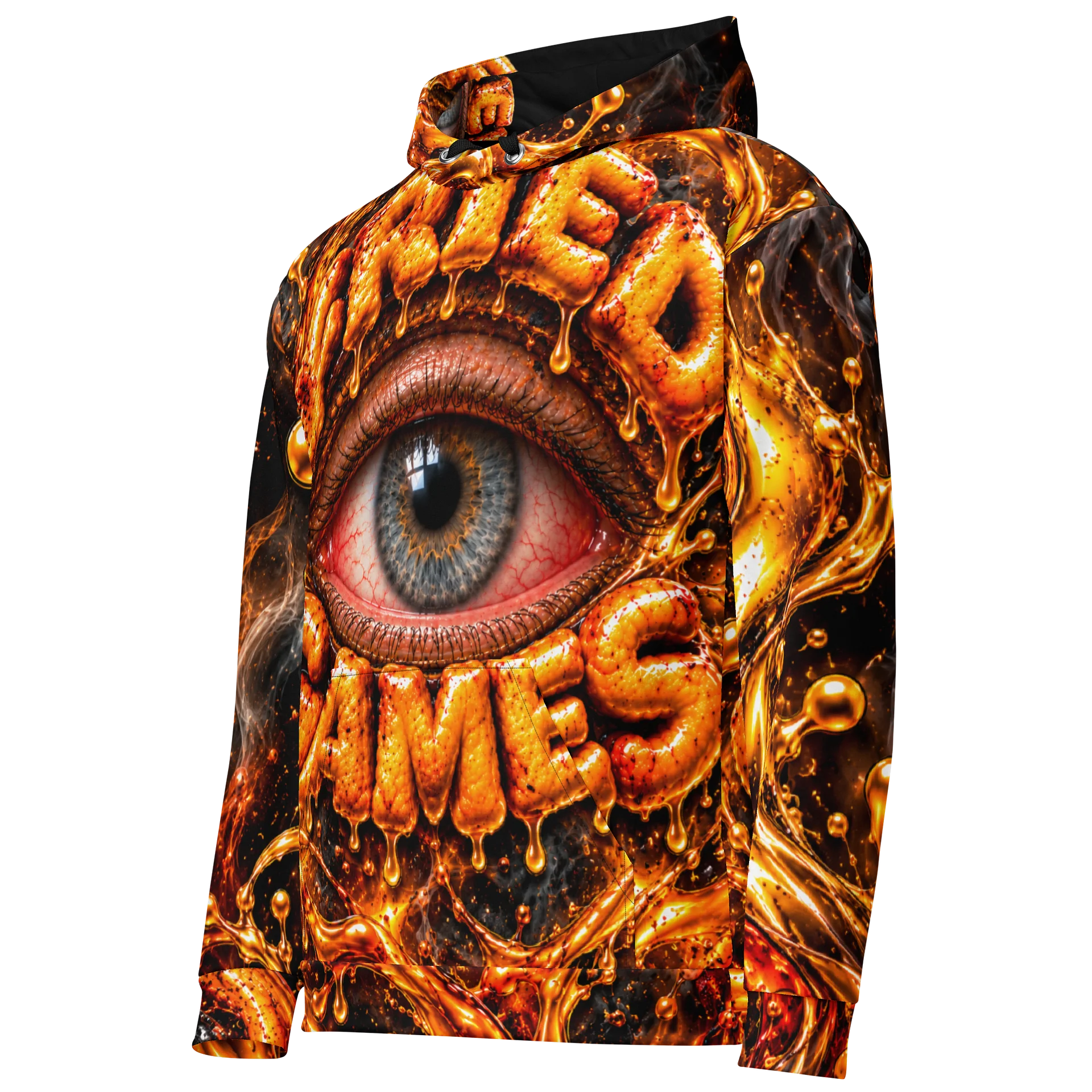 Fried Games - All Over Hoodie product image (2)