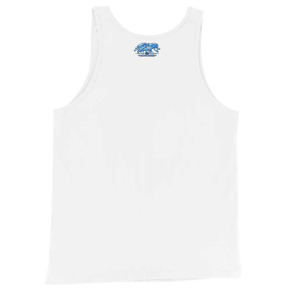 Blue 2P Bear Spill Graphic Tank product image (4)