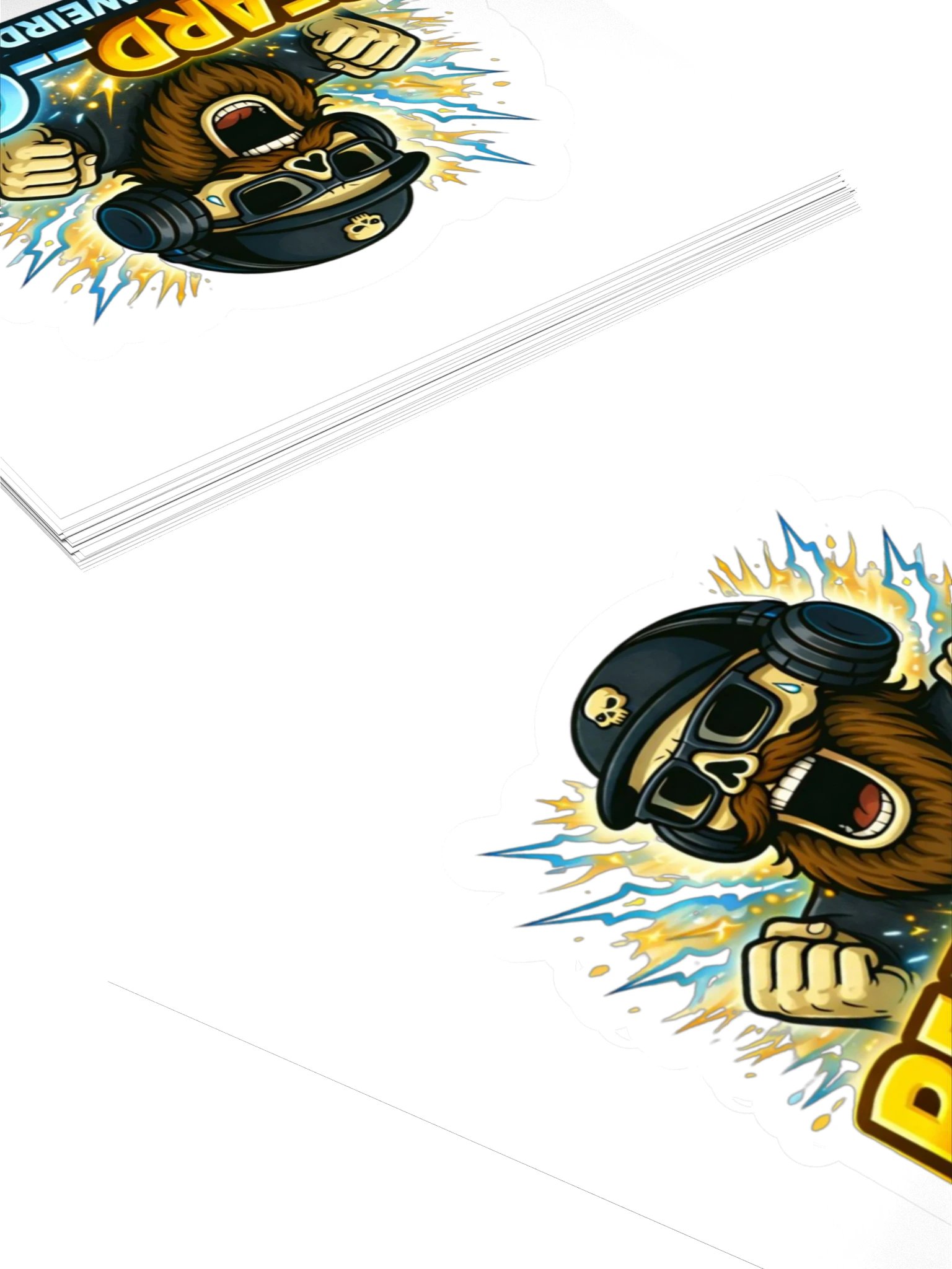 Beard__Oh The Weirdo Sticker product image (4)