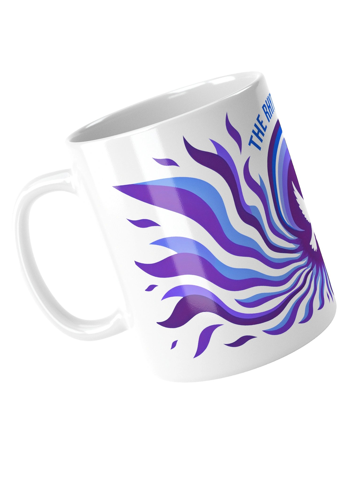 "Dove Wave" White Glossy Mug product image (5)
