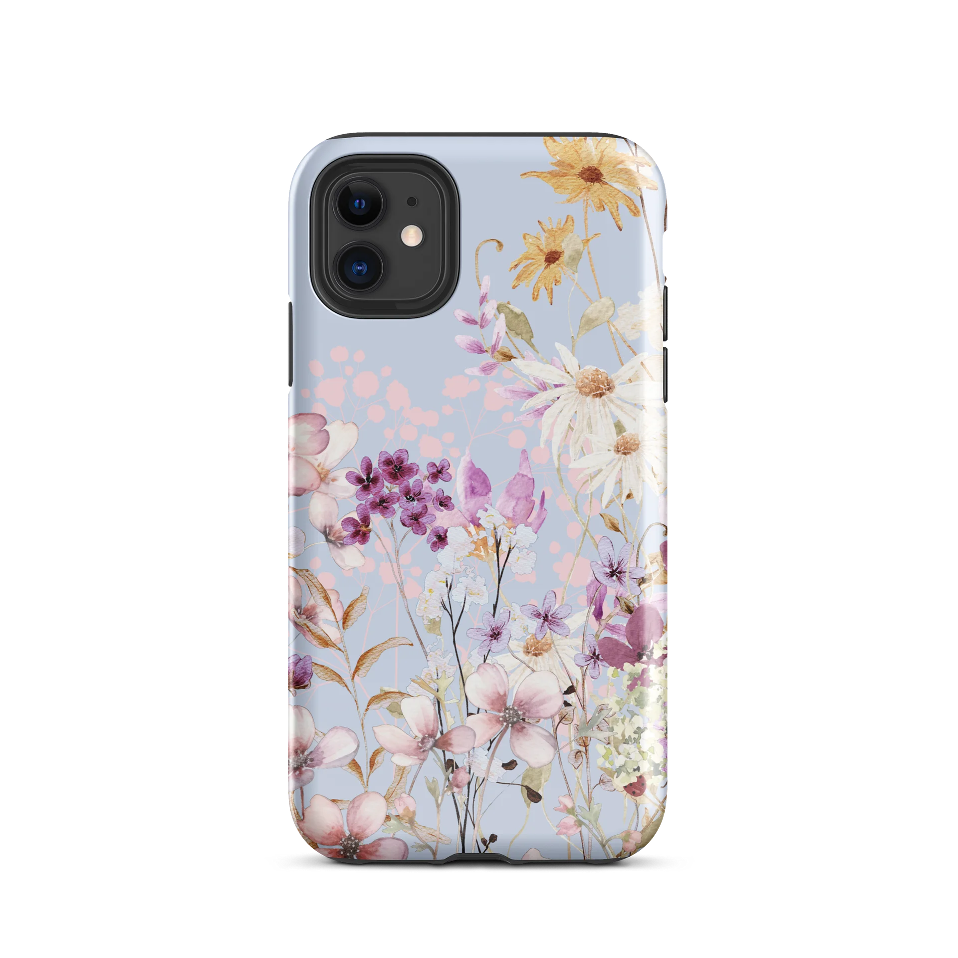 Floral Symphony Blue iPhone® Tough Case product image (55)
